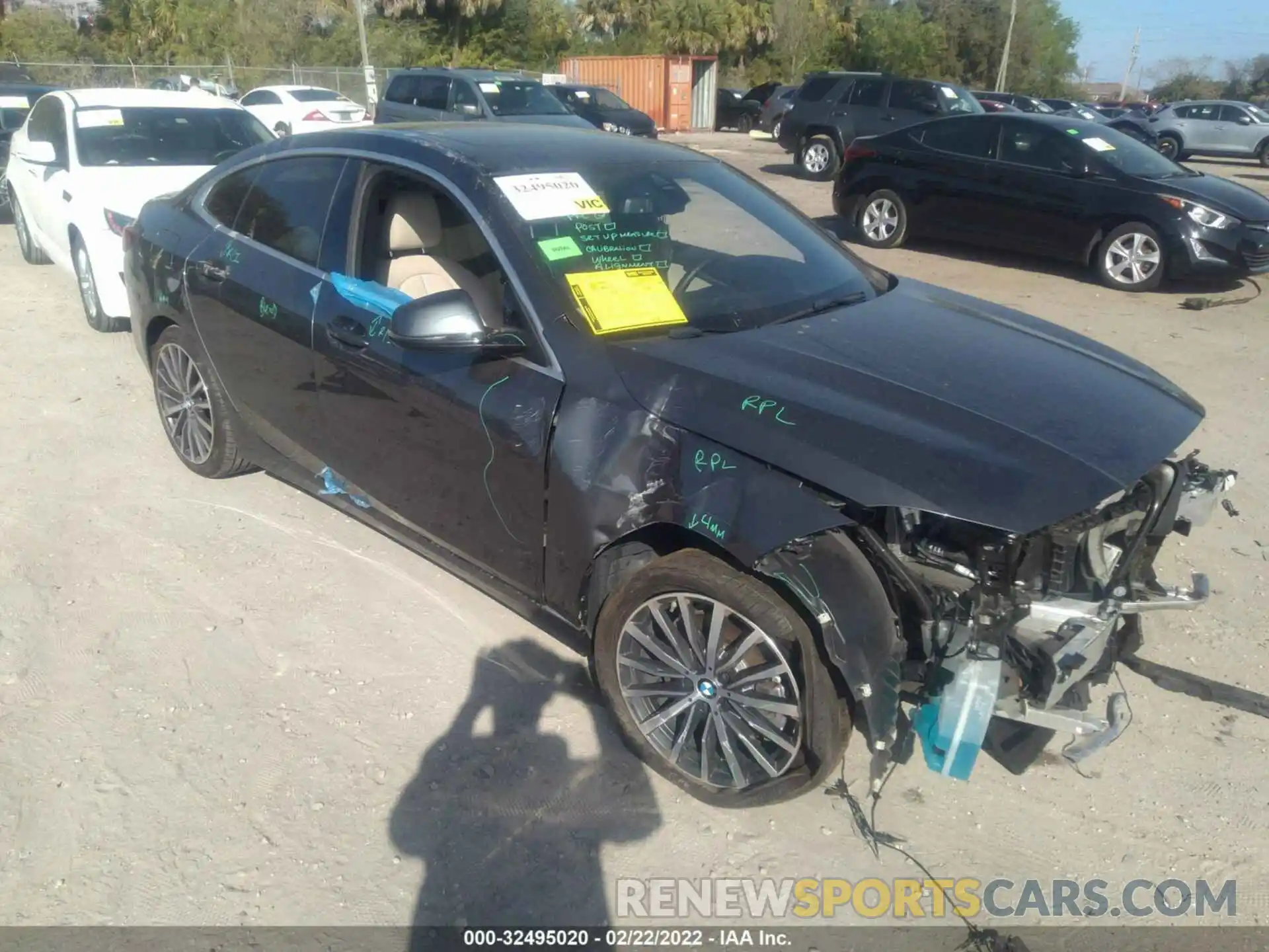 1 Photograph of a damaged car WBA53AK04M7H73969 BMW 2 SERIES 2021