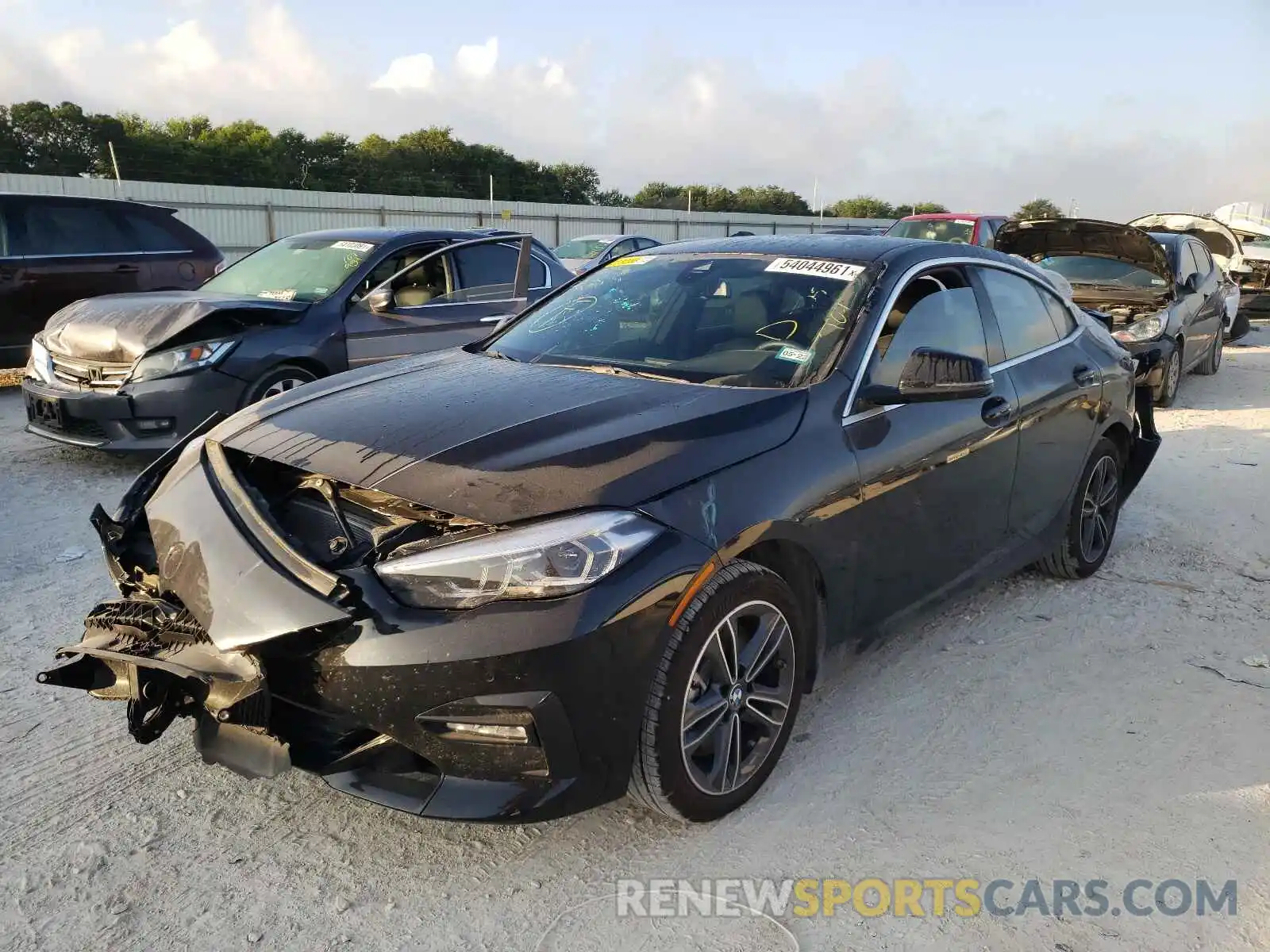 2 Photograph of a damaged car WBA53AK04M7J25707 BMW 2 SERIES 2021