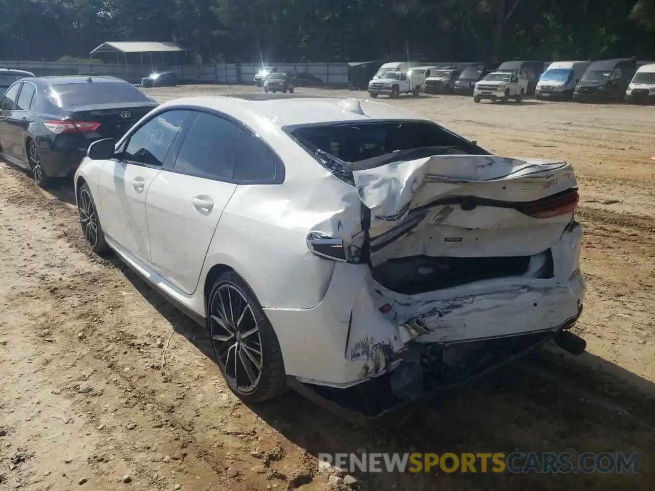 3 Photograph of a damaged car WBA53AK04M7J39140 BMW 2 SERIES 2021