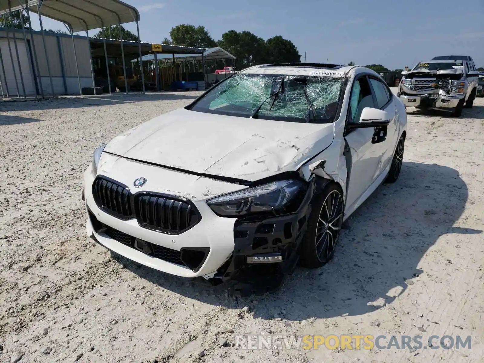 2 Photograph of a damaged car WBA53AK04M7J40238 BMW 2 SERIES 2021