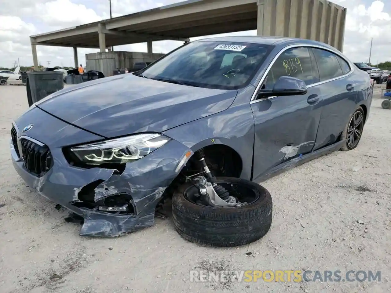 2 Photograph of a damaged car WBA53AK06M7H32257 BMW 2 SERIES 2021