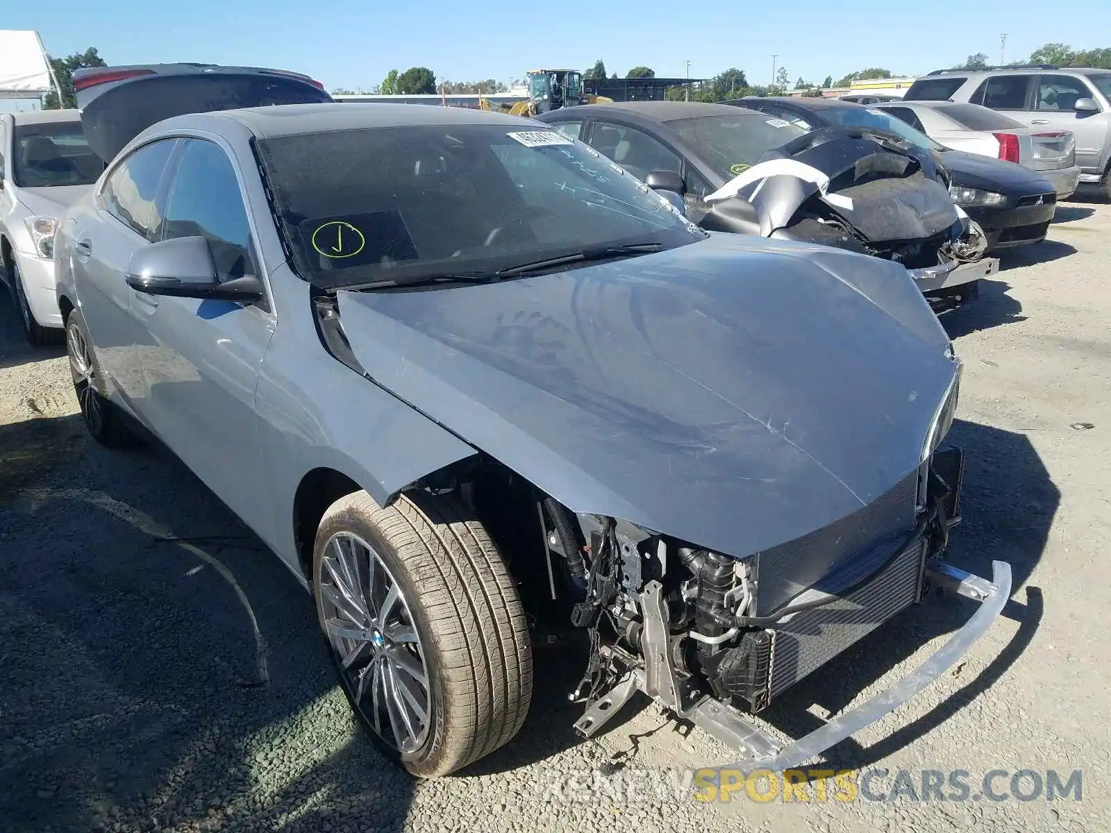 1 Photograph of a damaged car WBA53AK06M7H38141 BMW 2 SERIES 2021