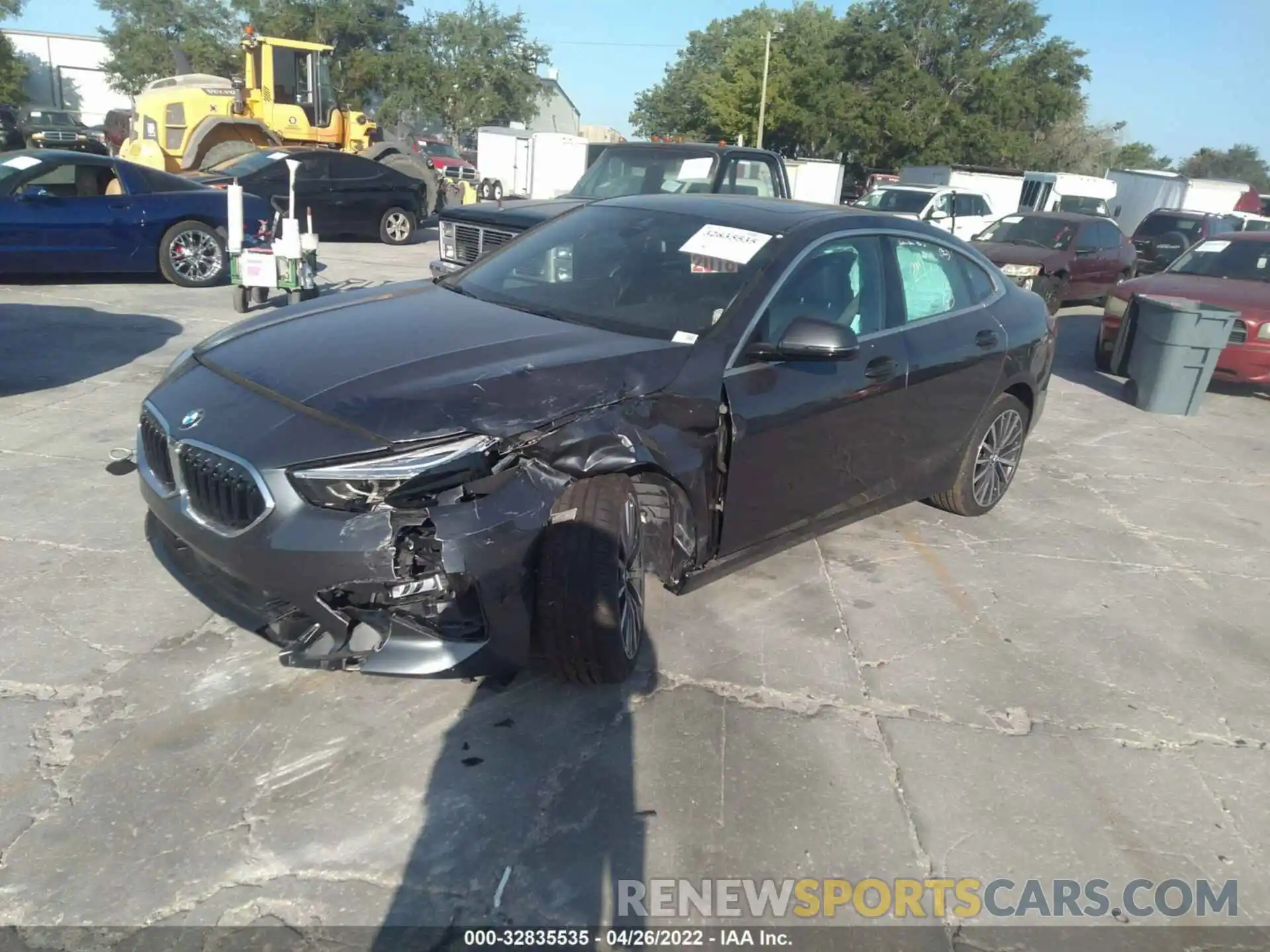 2 Photograph of a damaged car WBA53AK06M7J10822 BMW 2 SERIES 2021