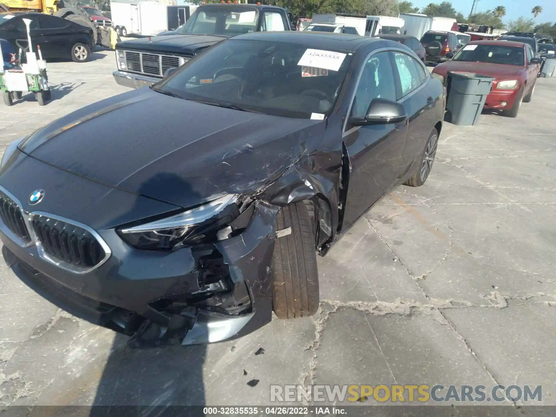 6 Photograph of a damaged car WBA53AK06M7J10822 BMW 2 SERIES 2021