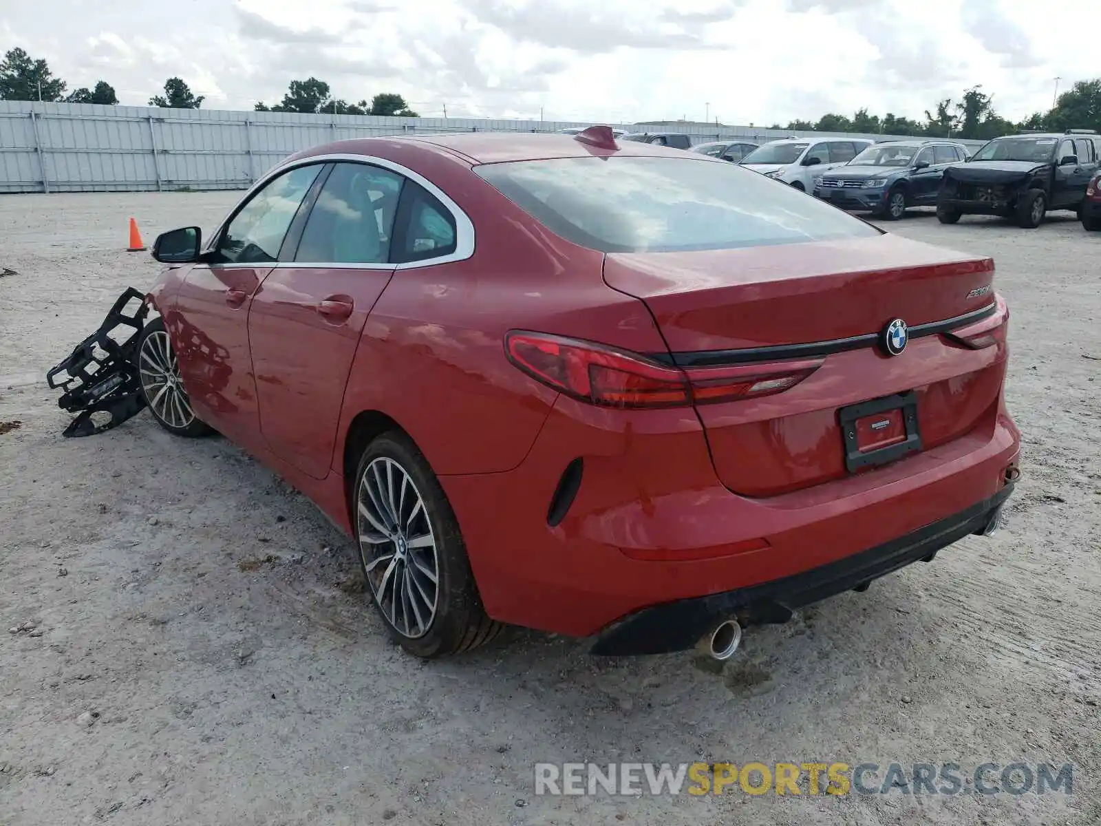 3 Photograph of a damaged car WBA53AK06M7J57624 BMW 2 SERIES 2021