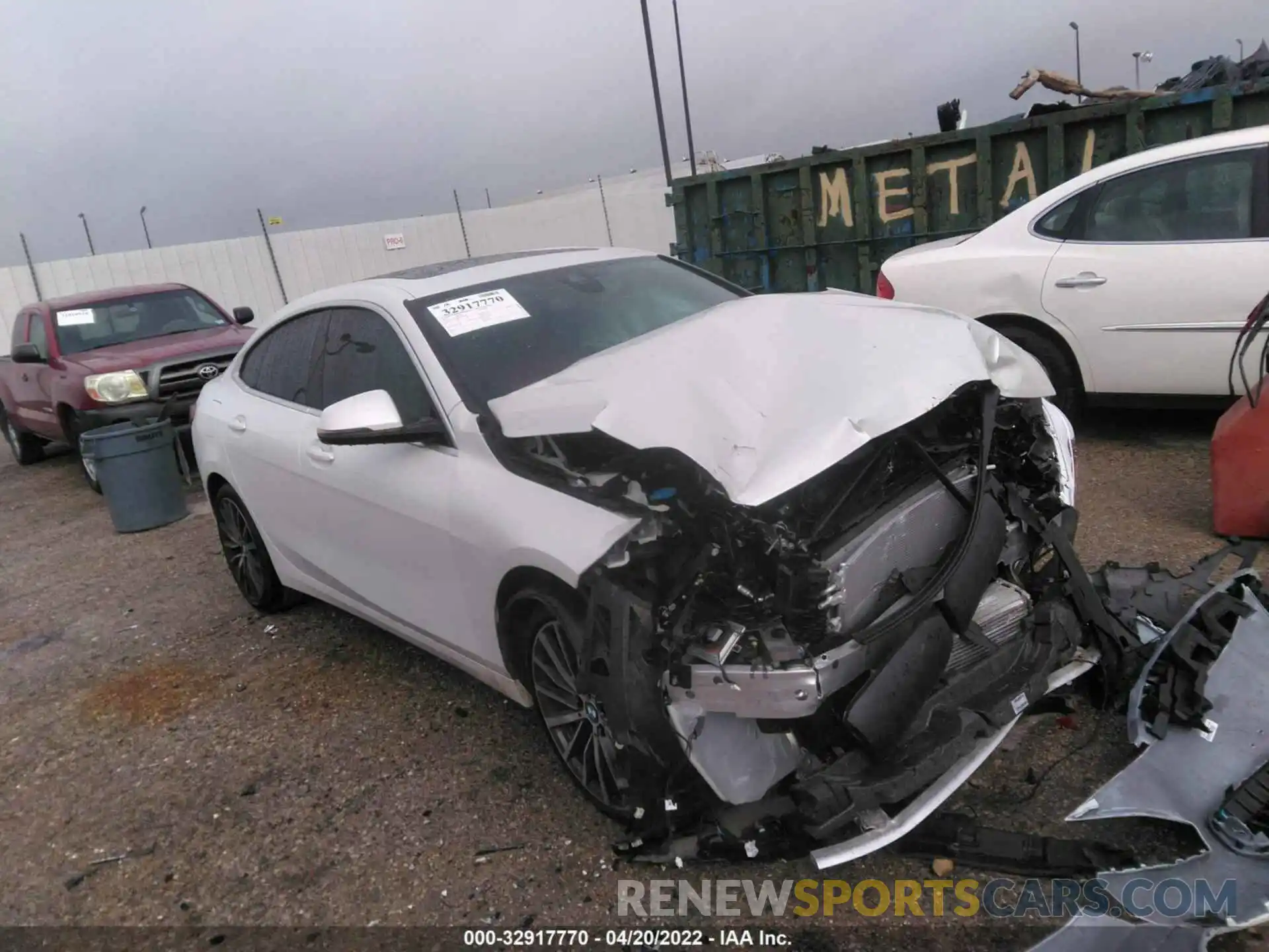 1 Photograph of a damaged car WBA53AK09M7H73448 BMW 2 SERIES 2021