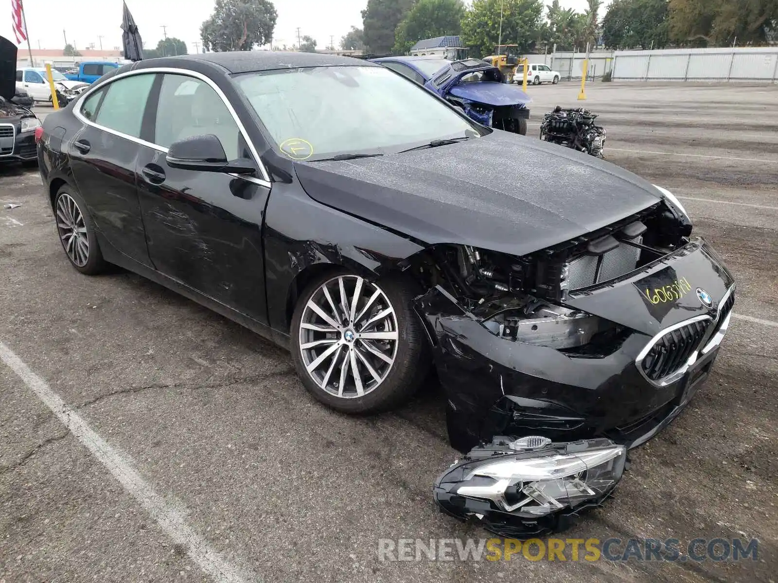 1 Photograph of a damaged car WBA53AK0XM7H87133 BMW 2 SERIES 2021