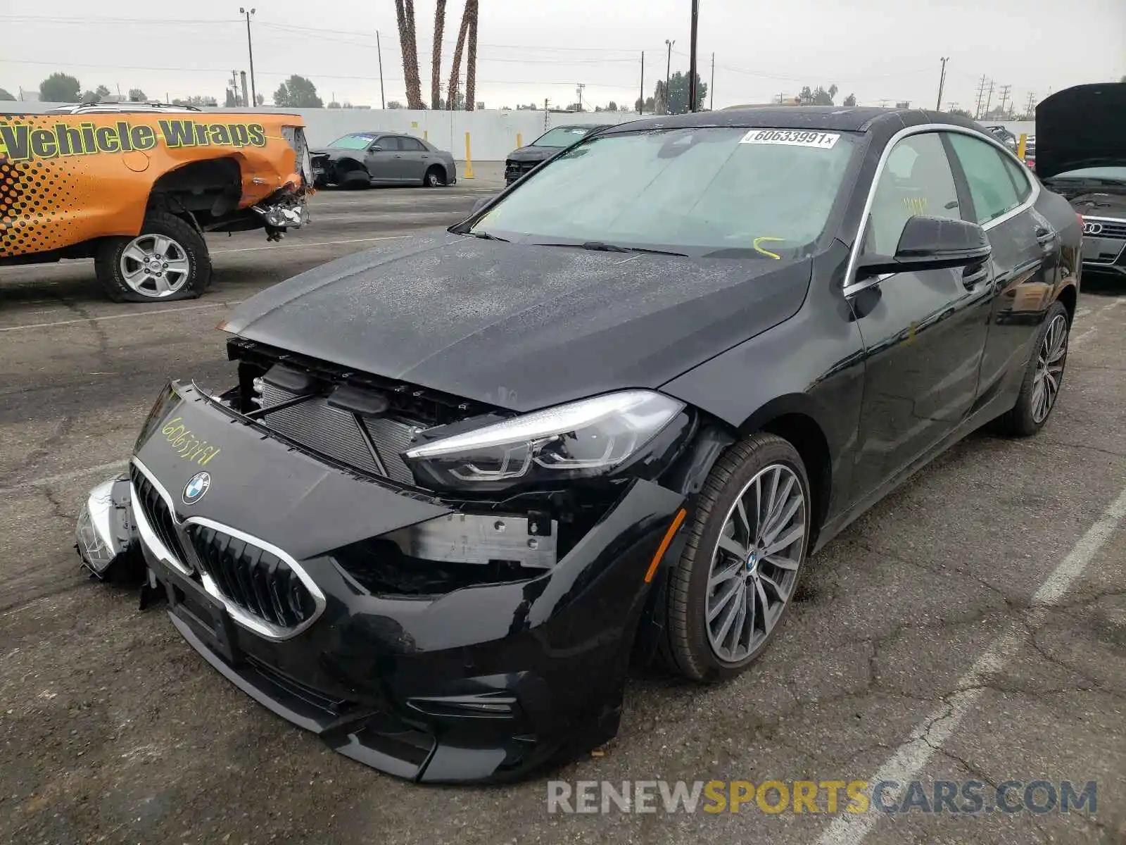 2 Photograph of a damaged car WBA53AK0XM7H87133 BMW 2 SERIES 2021