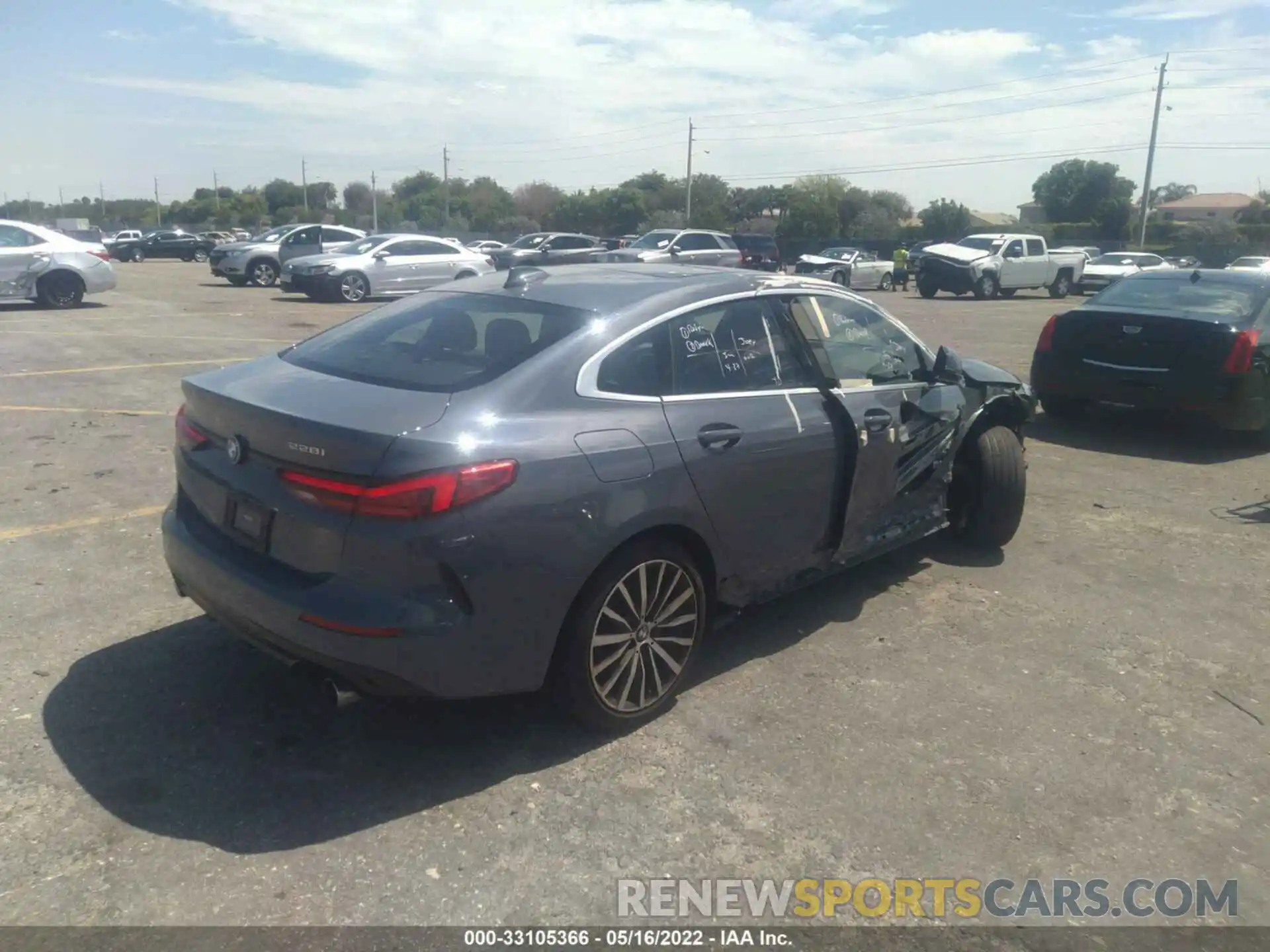 4 Photograph of a damaged car WBA53AK0XM7H97161 BMW 2 SERIES 2021