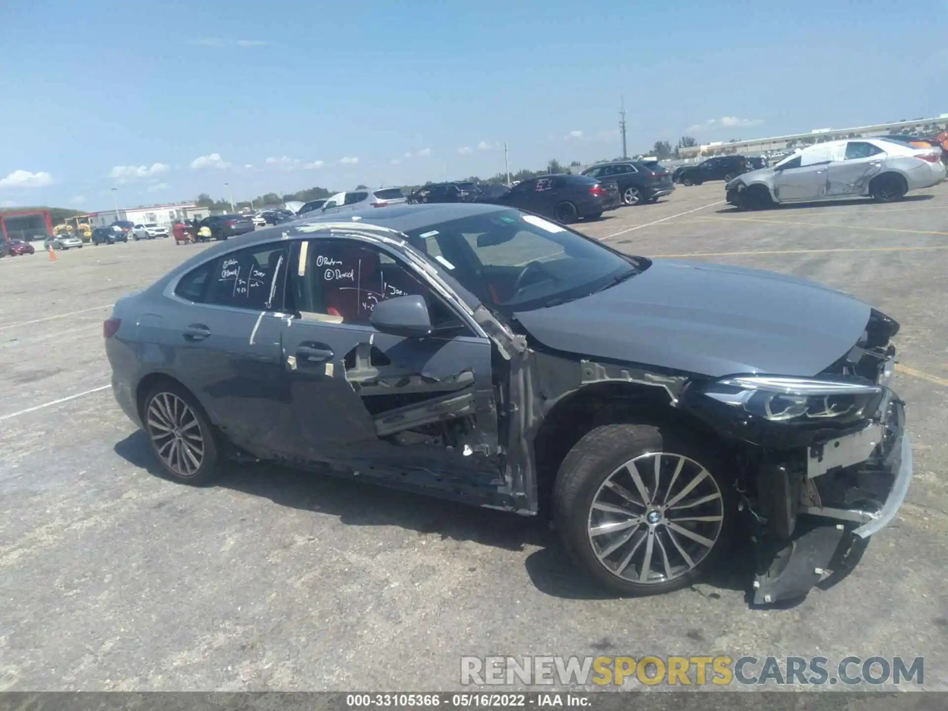 6 Photograph of a damaged car WBA53AK0XM7H97161 BMW 2 SERIES 2021