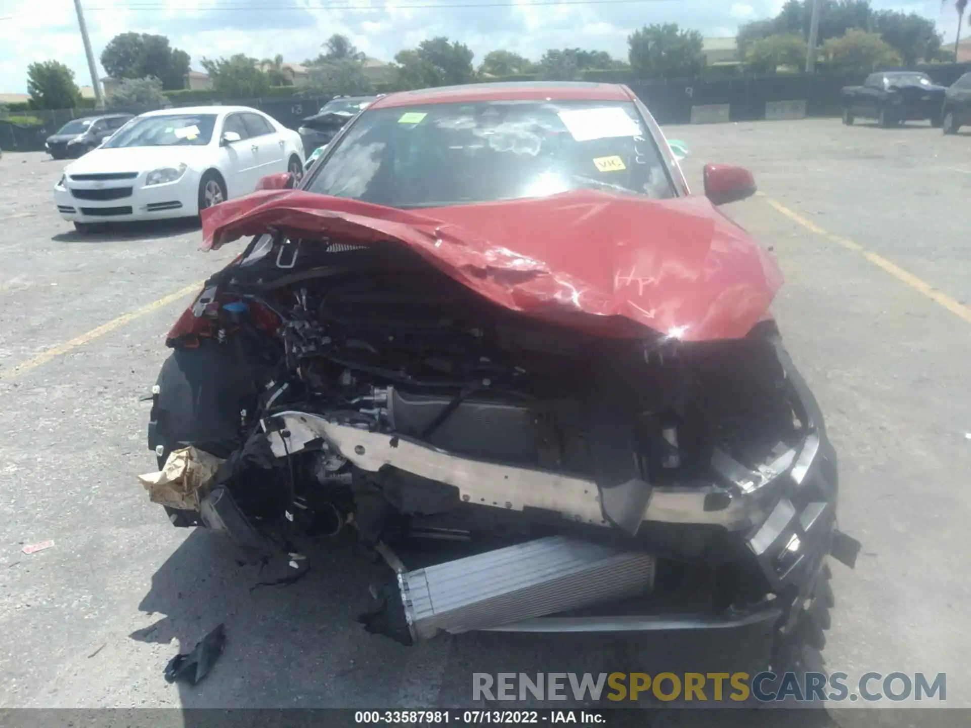 6 Photograph of a damaged car WBA53AK0XM7J35478 BMW 2 SERIES 2021