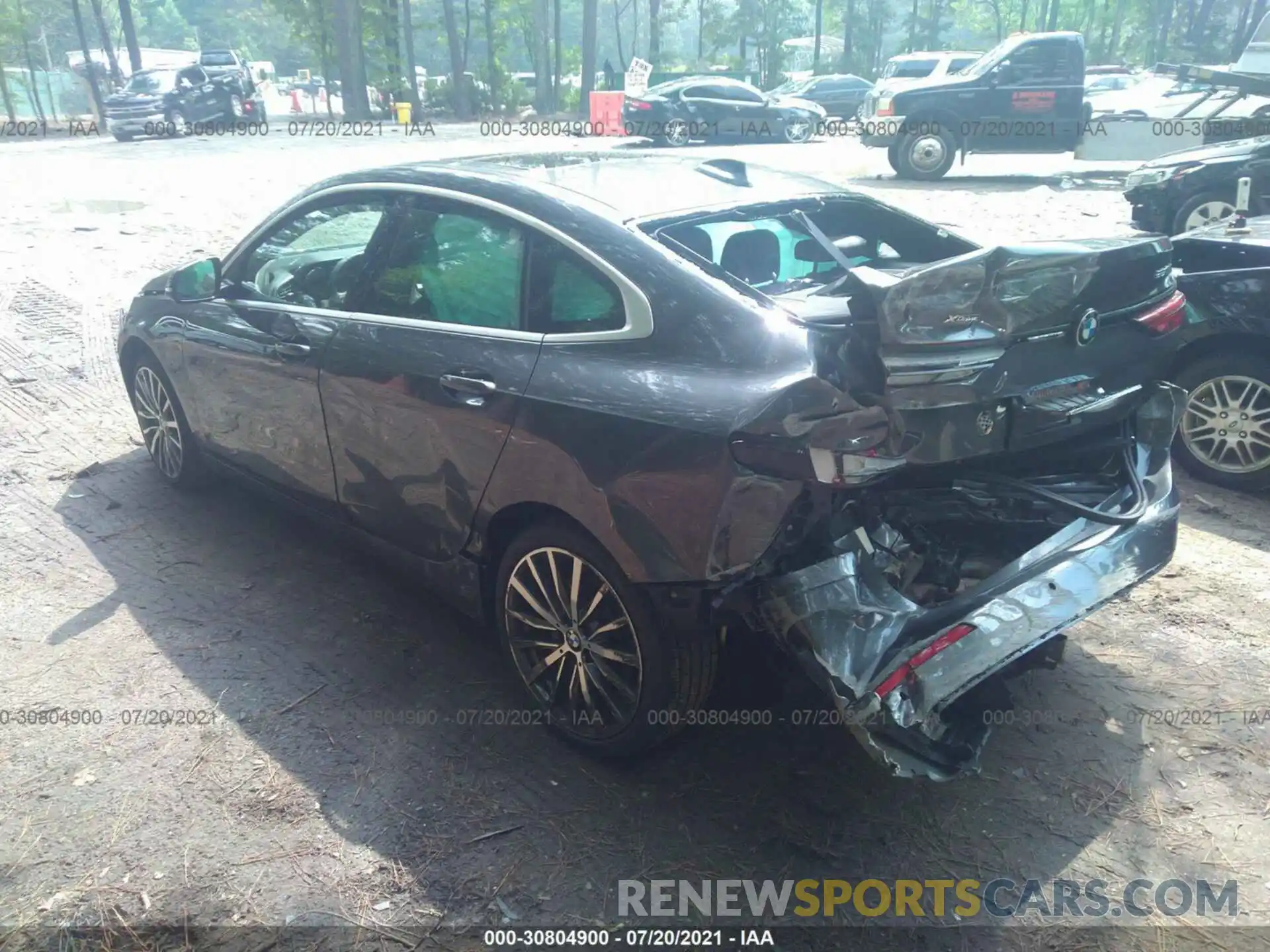 3 Photograph of a damaged car WBA73AK00M7G66572 BMW 2 SERIES 2021