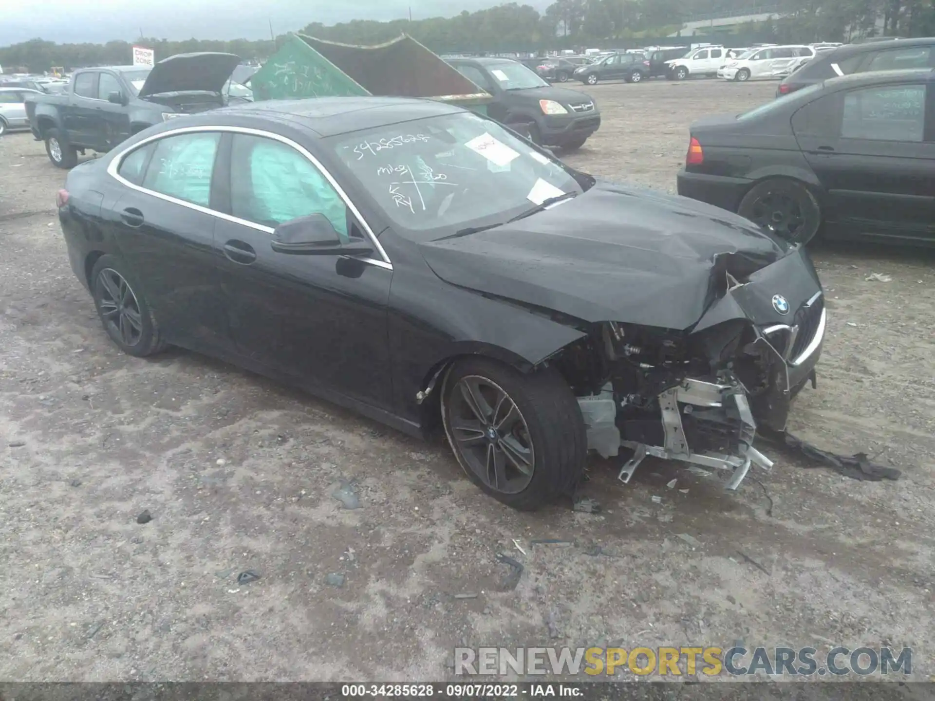 1 Photograph of a damaged car WBA73AK00M7H11249 BMW 2 SERIES 2021