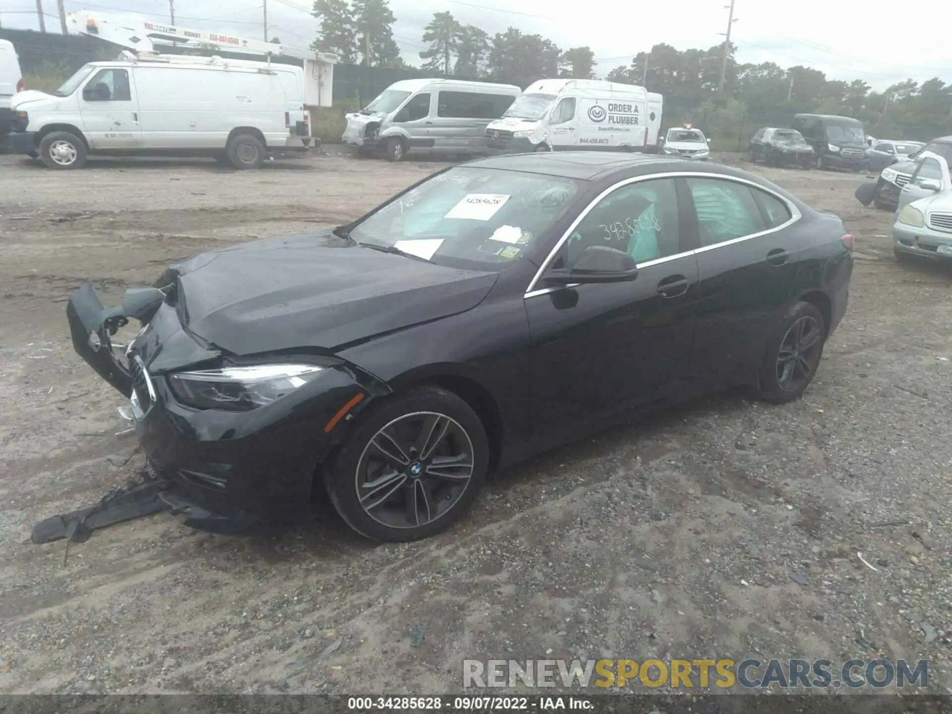 2 Photograph of a damaged car WBA73AK00M7H11249 BMW 2 SERIES 2021