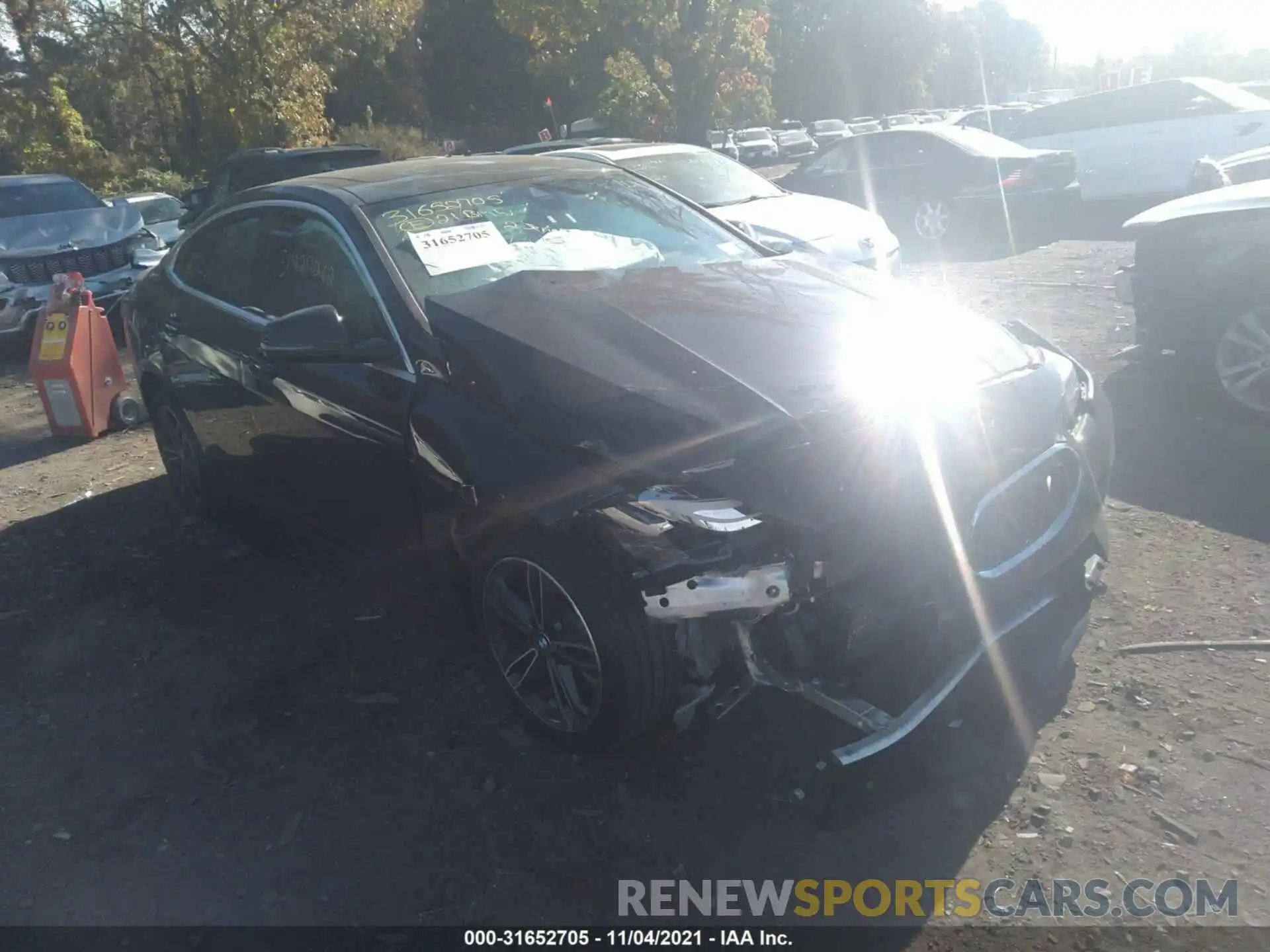 1 Photograph of a damaged car WBA73AK00M7H33025 BMW 2 SERIES 2021