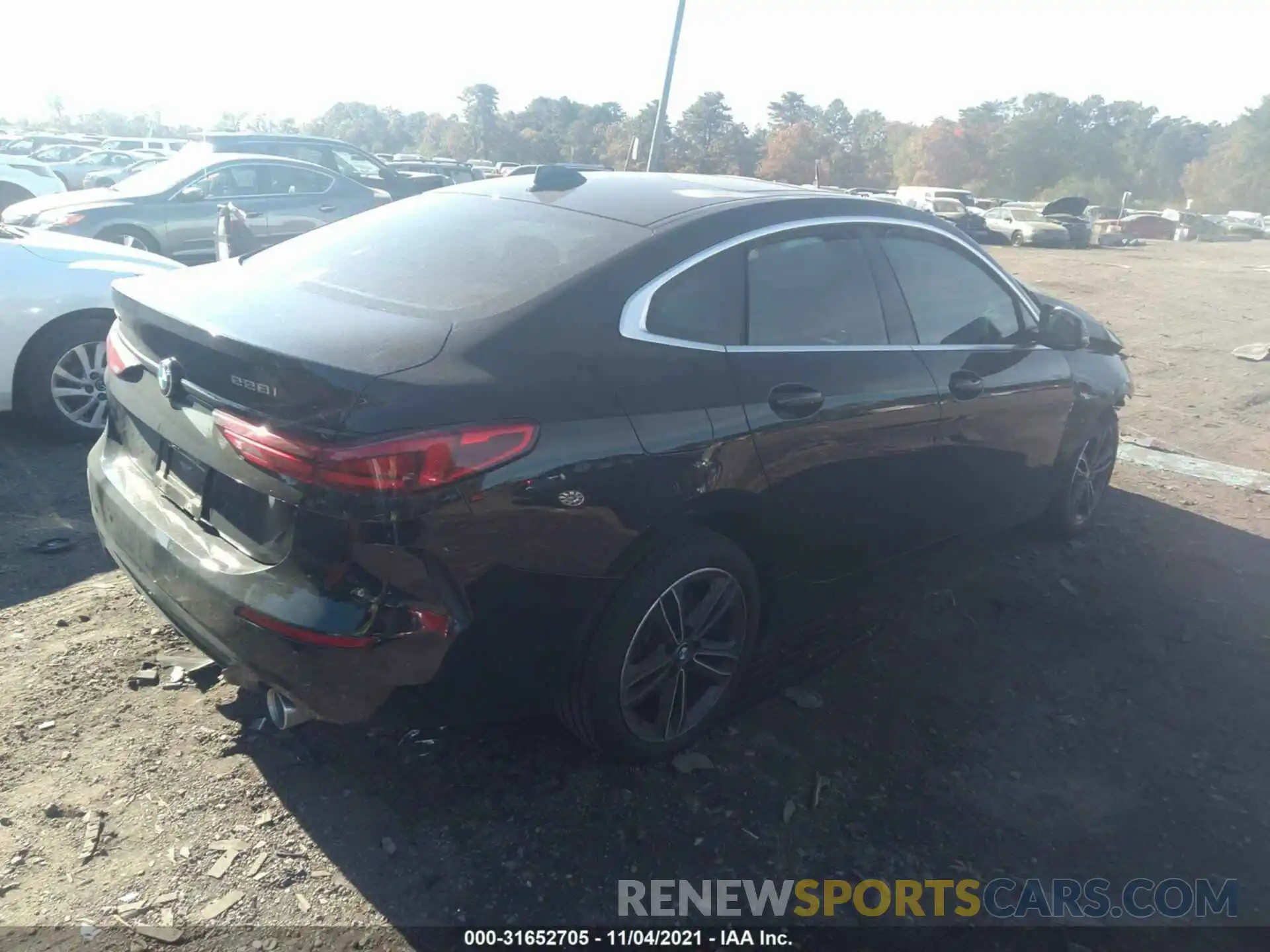 4 Photograph of a damaged car WBA73AK00M7H33025 BMW 2 SERIES 2021