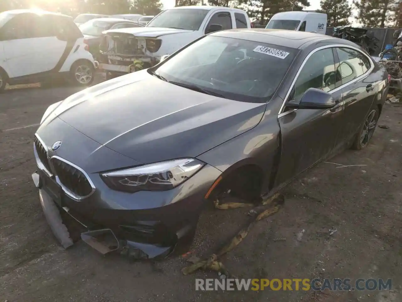 2 Photograph of a damaged car WBA73AK00M7J04667 BMW 2 SERIES 2021