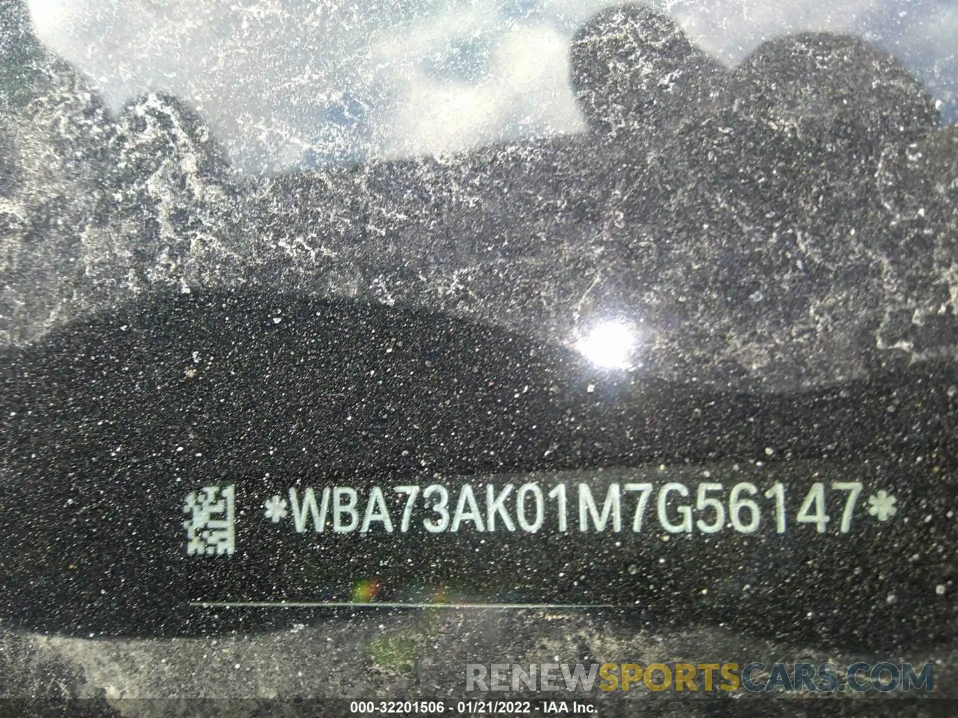 9 Фотография поврежденного автомобиля WBA73AK01M7G56147 BMW 2 SERIES 2021