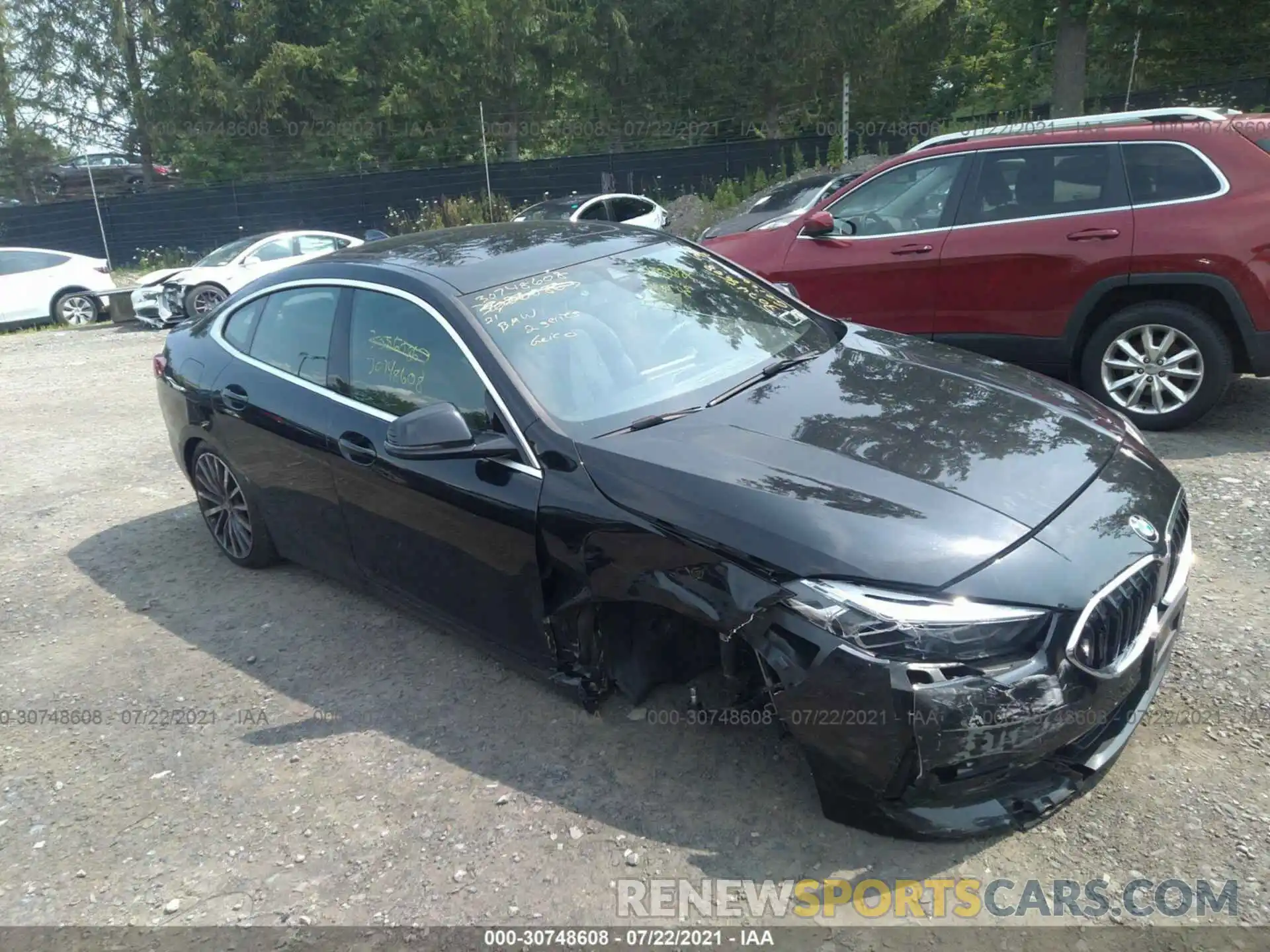 1 Photograph of a damaged car WBA73AK01M7G91190 BMW 2 SERIES 2021