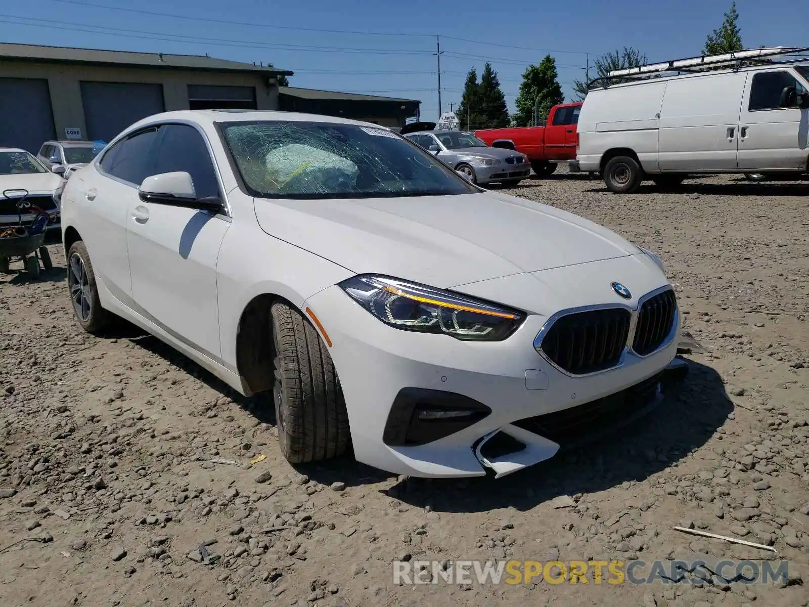 1 Photograph of a damaged car WBA73AK01M7H20946 BMW 2 SERIES 2021