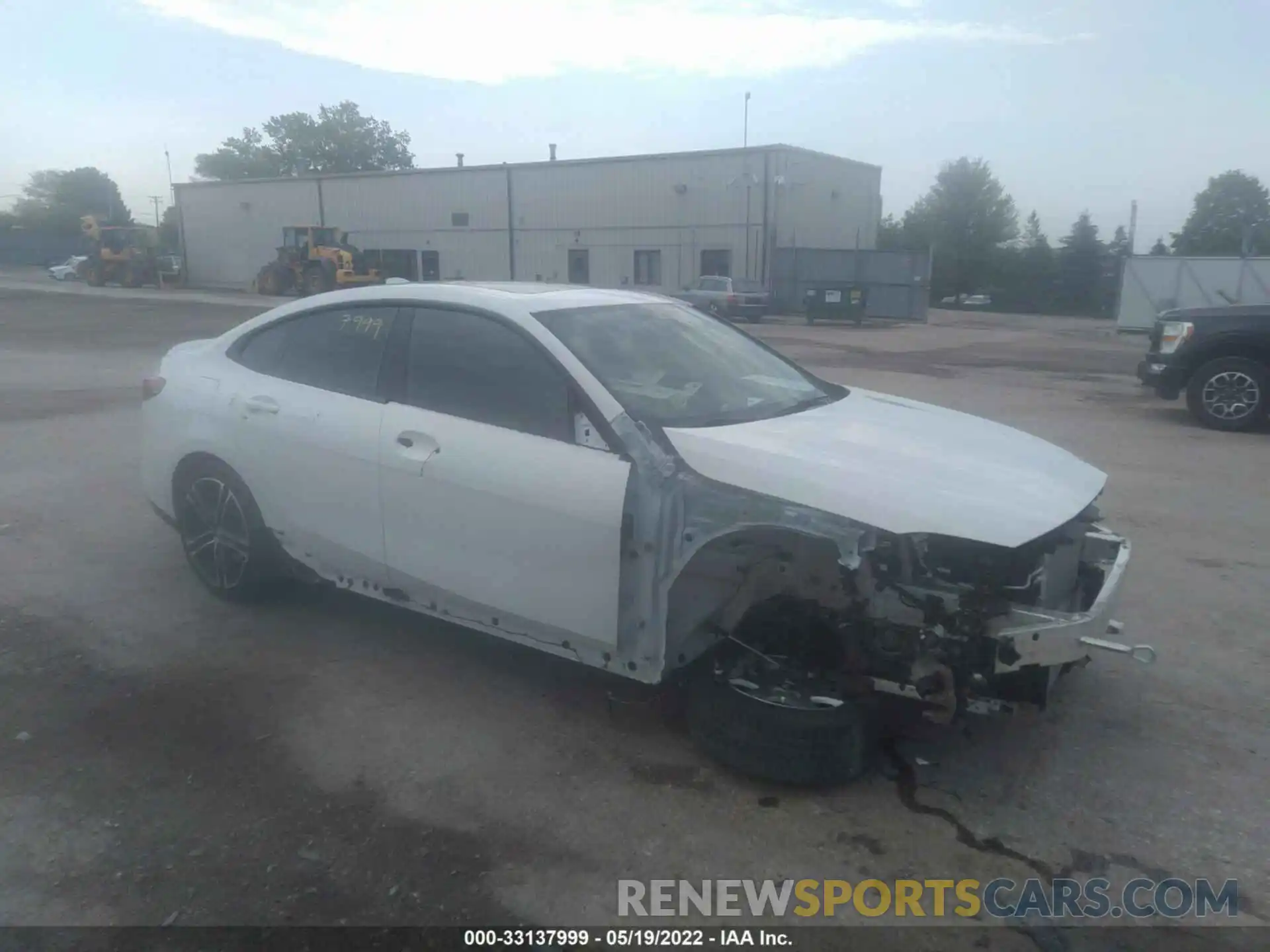 1 Photograph of a damaged car WBA73AK01M7H31784 BMW 2 SERIES 2021