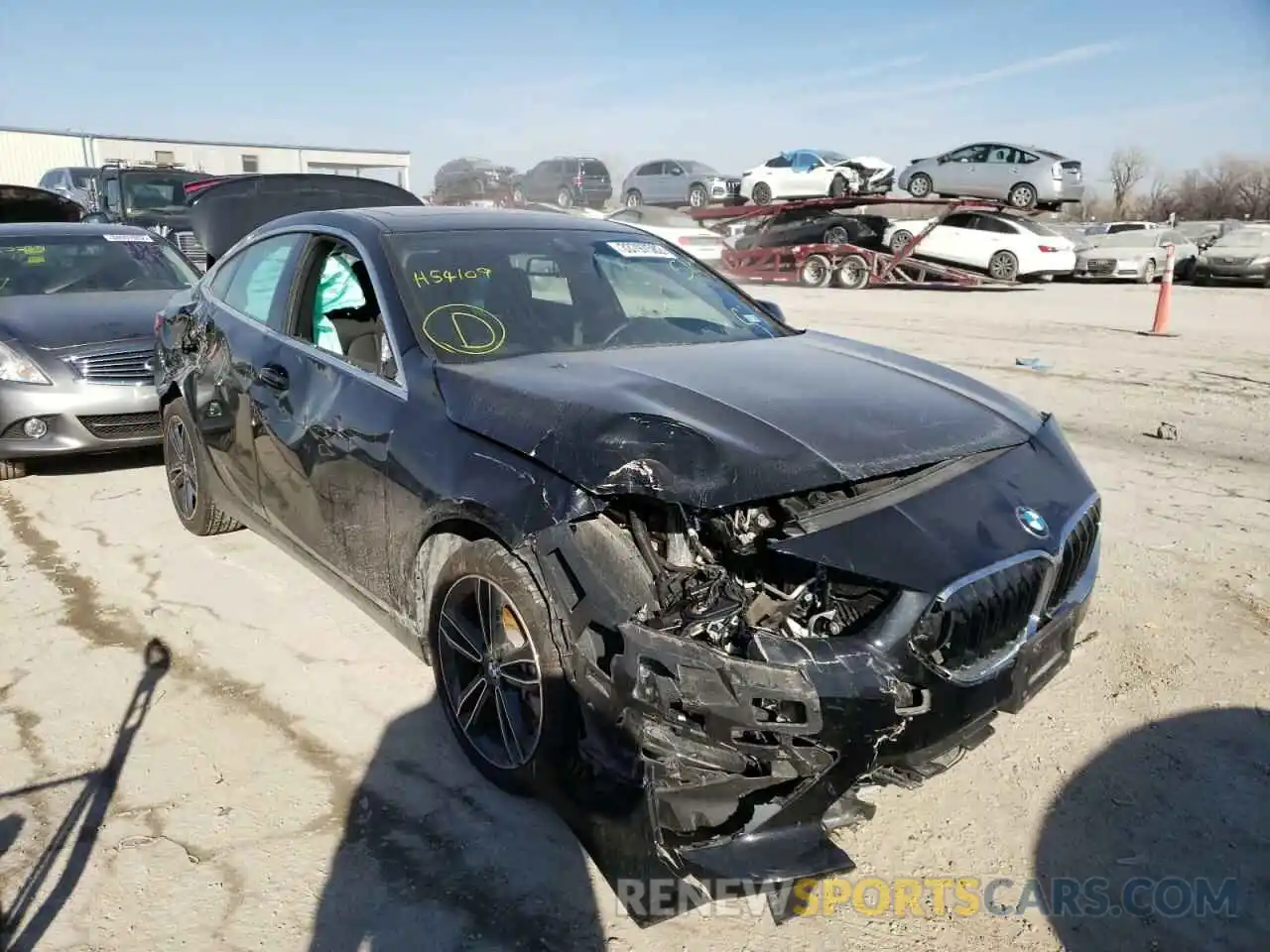 1 Photograph of a damaged car WBA73AK01M7H54109 BMW 2 SERIES 2021