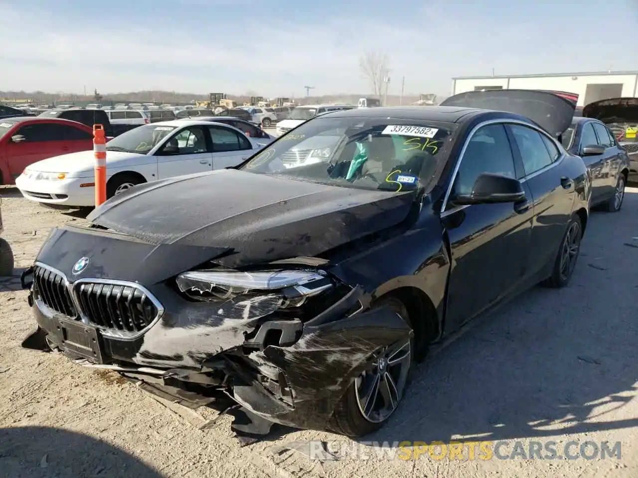 2 Photograph of a damaged car WBA73AK01M7H54109 BMW 2 SERIES 2021