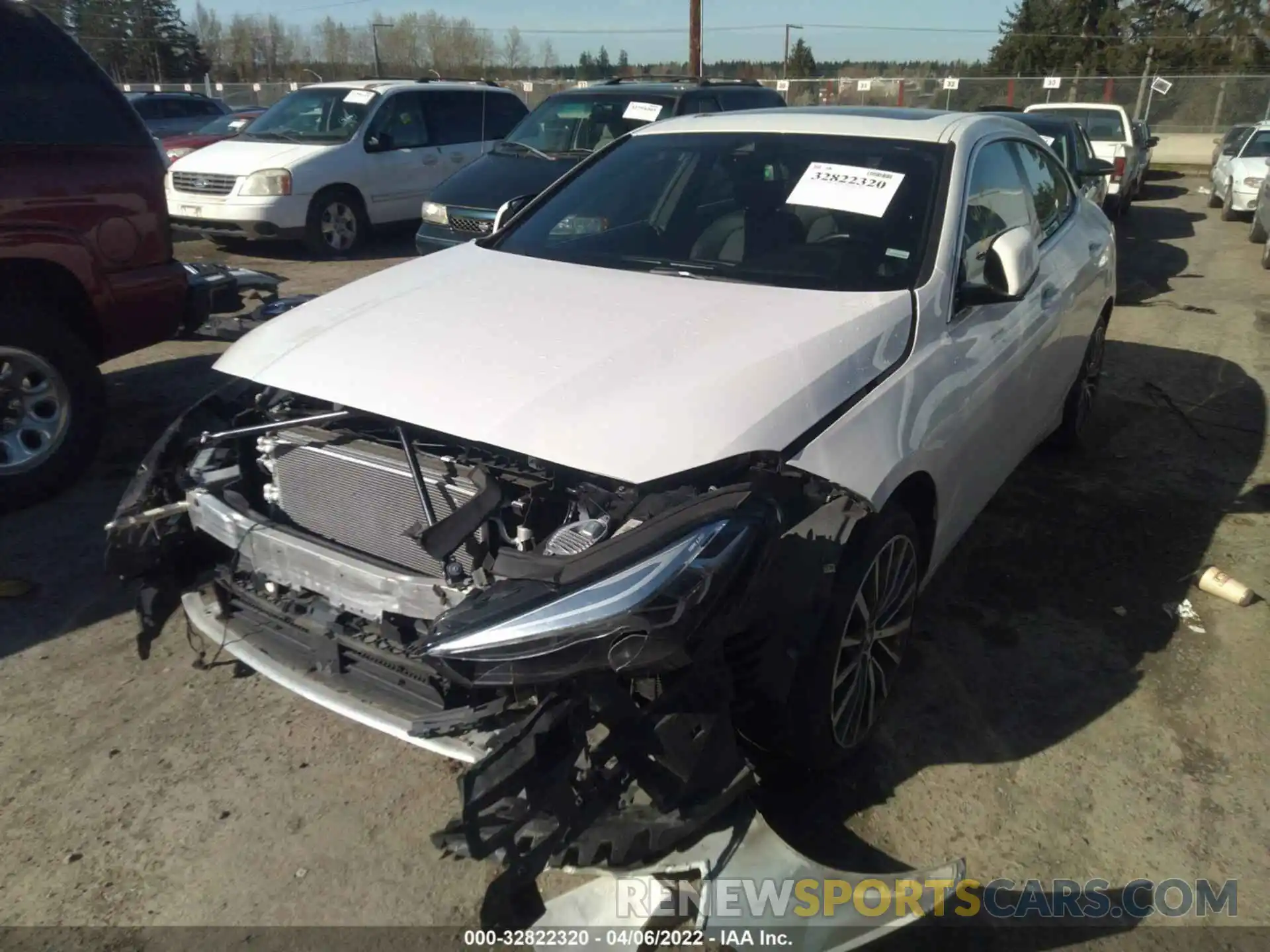 2 Photograph of a damaged car WBA73AK01M7H59777 BMW 2 SERIES 2021