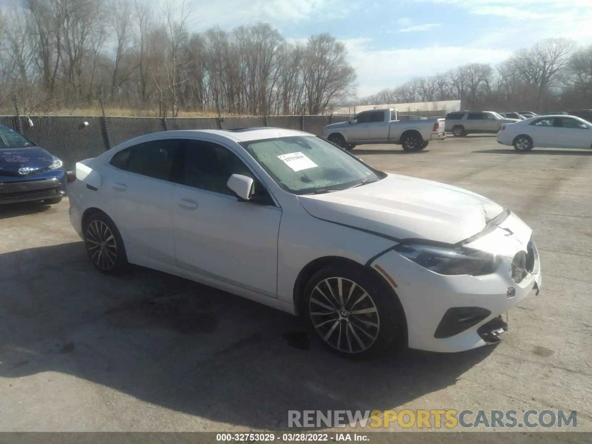 1 Photograph of a damaged car WBA73AK01M7H61545 BMW 2 SERIES 2021