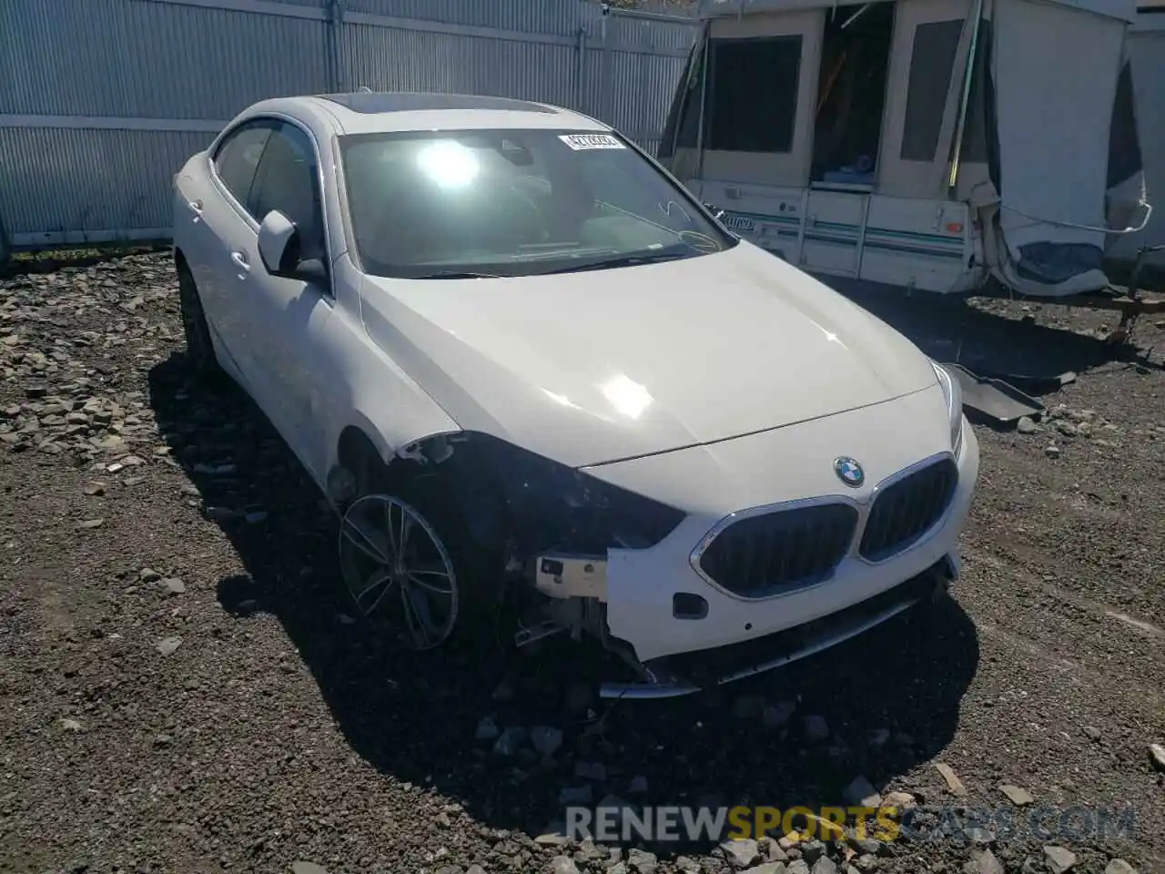 1 Photograph of a damaged car WBA73AK02M7G38840 BMW 2 SERIES 2021