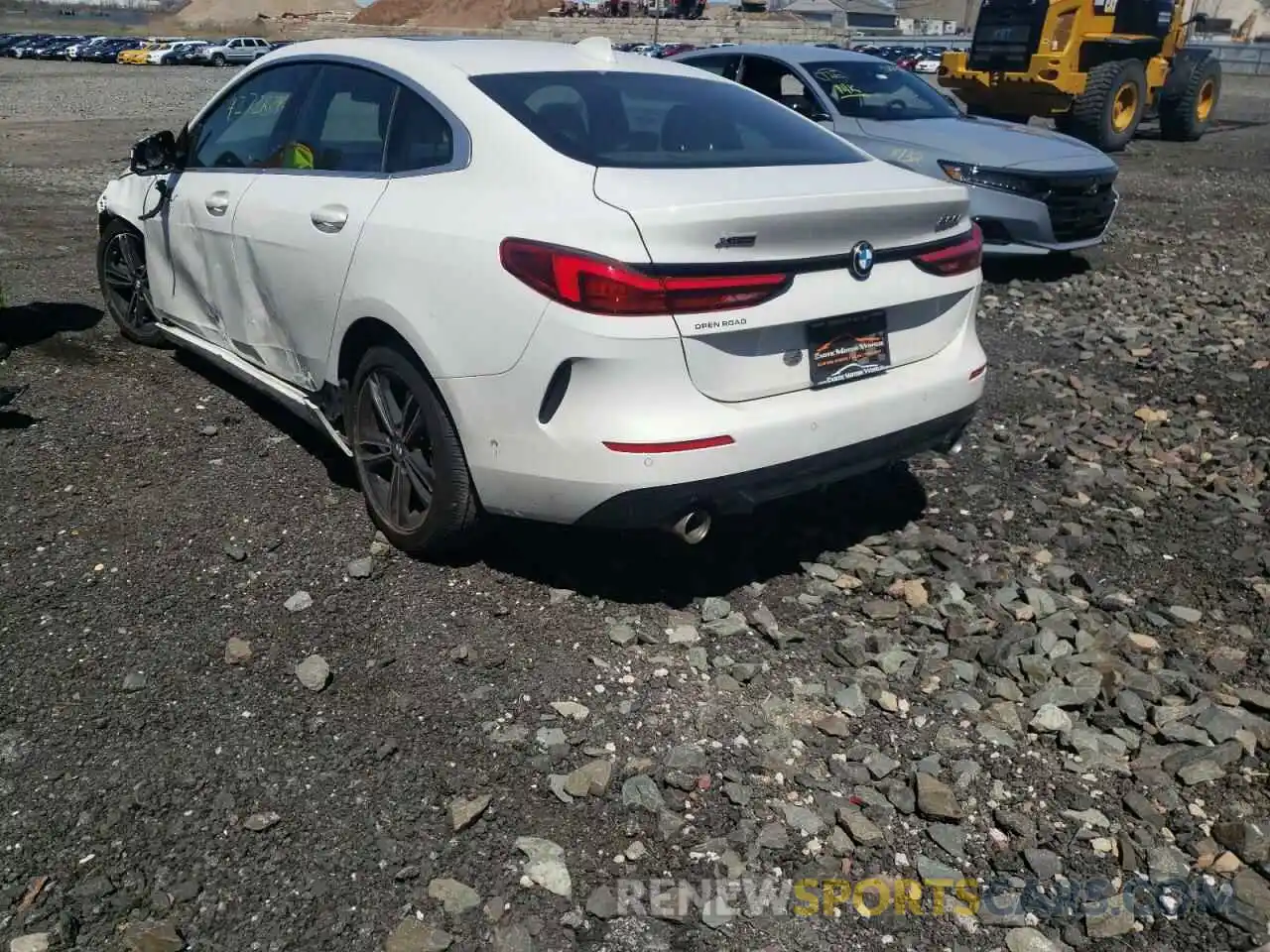 3 Photograph of a damaged car WBA73AK02M7G38840 BMW 2 SERIES 2021