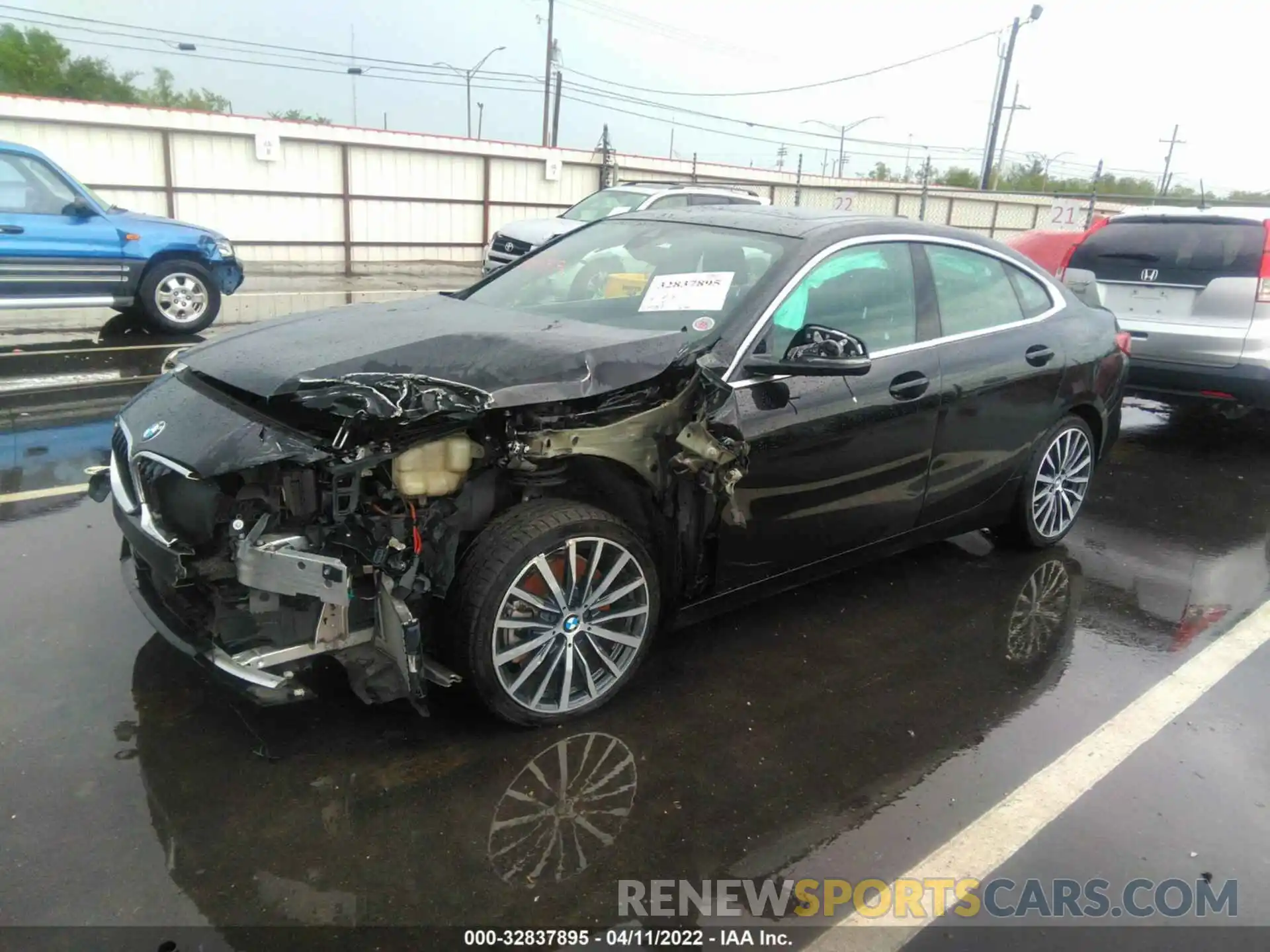 2 Photograph of a damaged car WBA73AK02M7G40720 BMW 2 SERIES 2021