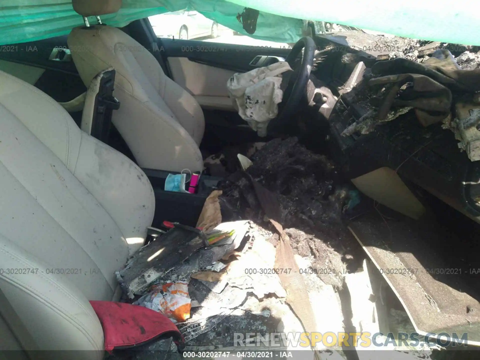 5 Фотография поврежденного автомобиля WBA73AK02M7G61549 BMW 2 SERIES 2021