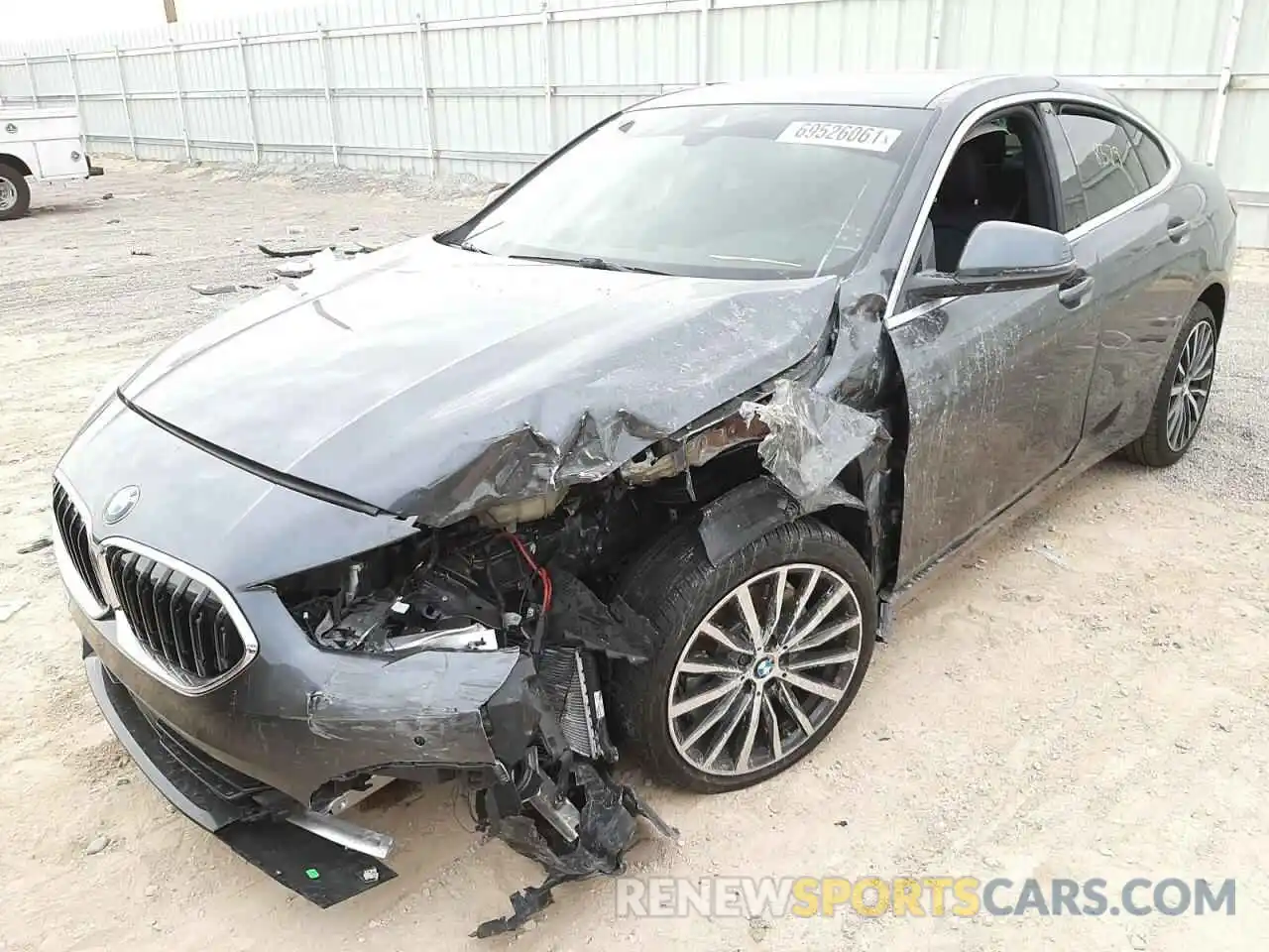 2 Photograph of a damaged car WBA73AK02M7G65553 BMW 2 SERIES 2021