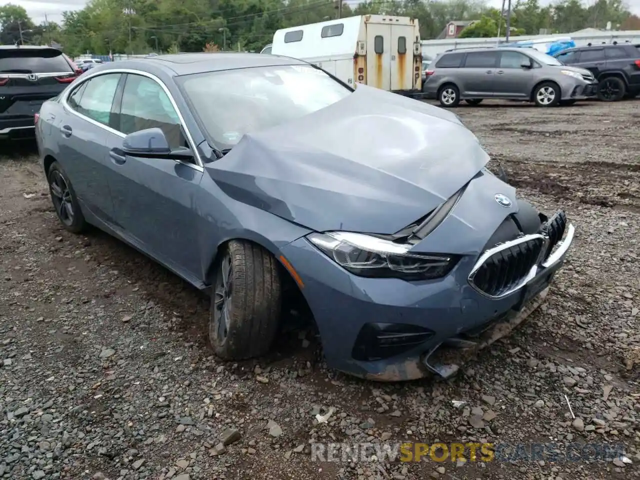 1 Photograph of a damaged car WBA73AK02M7H05274 BMW 2 SERIES 2021