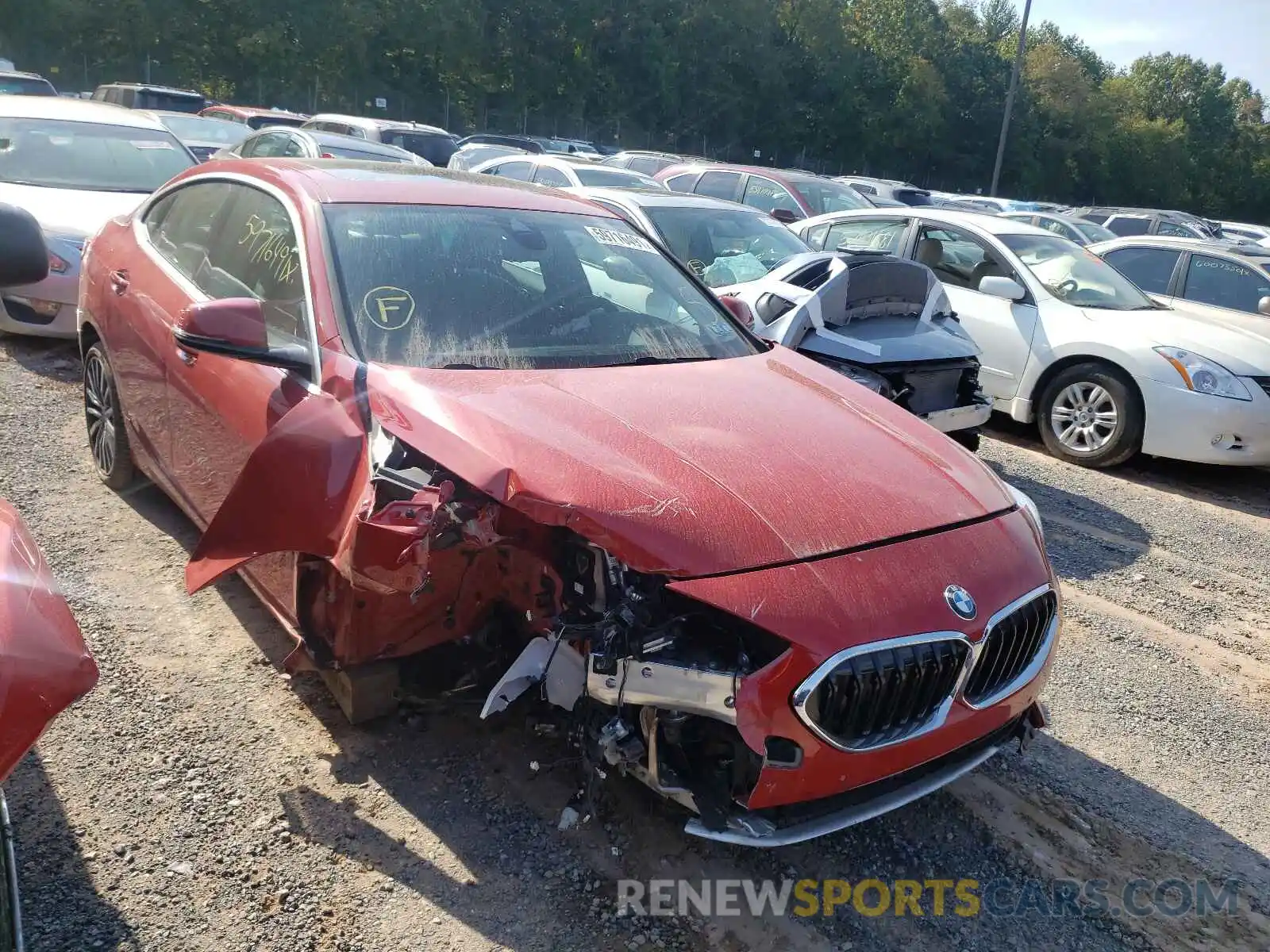 1 Photograph of a damaged car WBA73AK02M7H41711 BMW 2 SERIES 2021