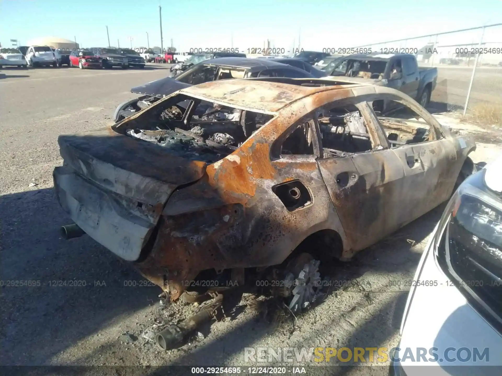 4 Фотография поврежденного автомобиля WBA73AK03M7G31198 BMW 2 SERIES 2021