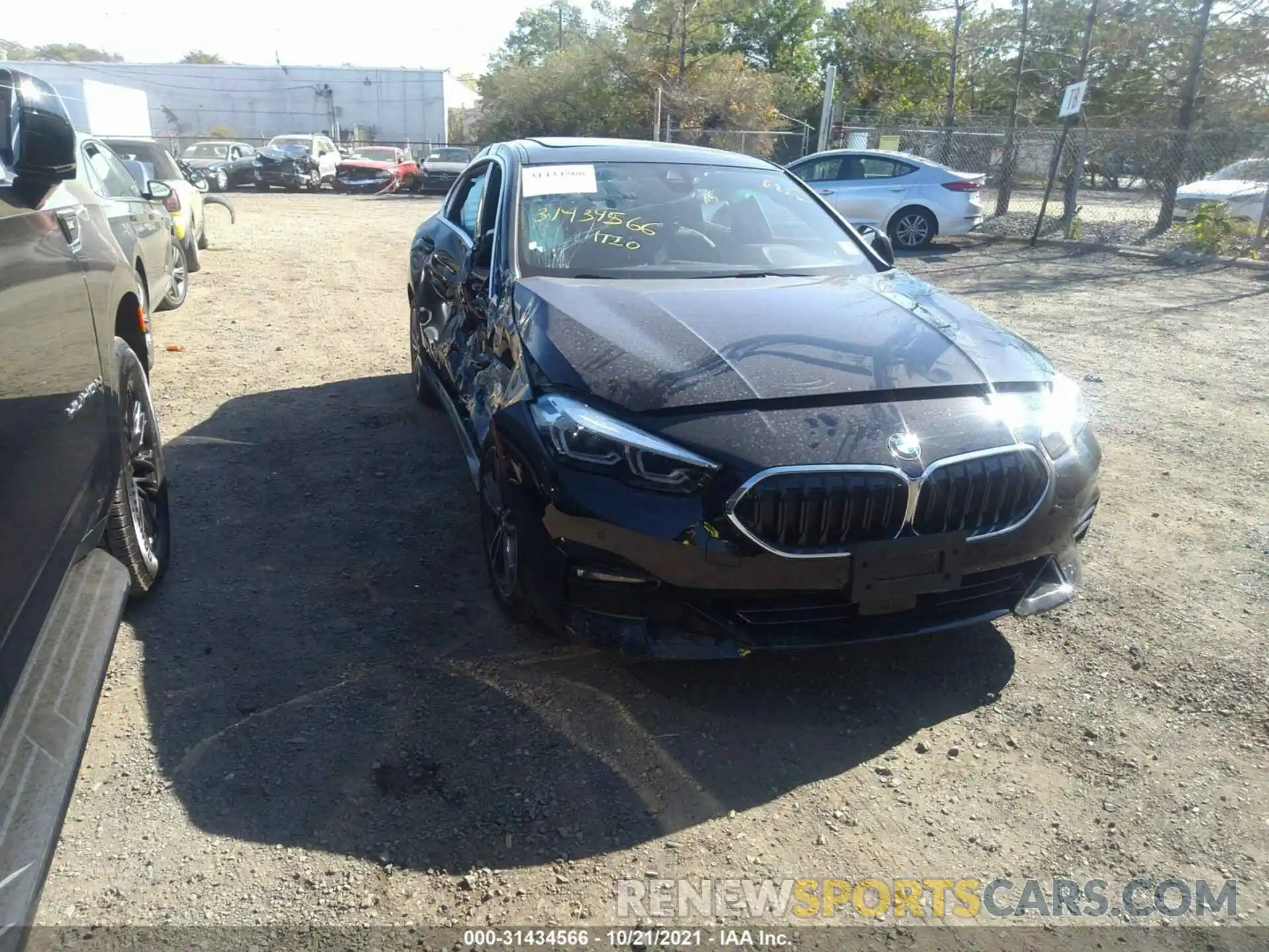 1 Photograph of a damaged car WBA73AK03M7G91255 BMW 2 SERIES 2021