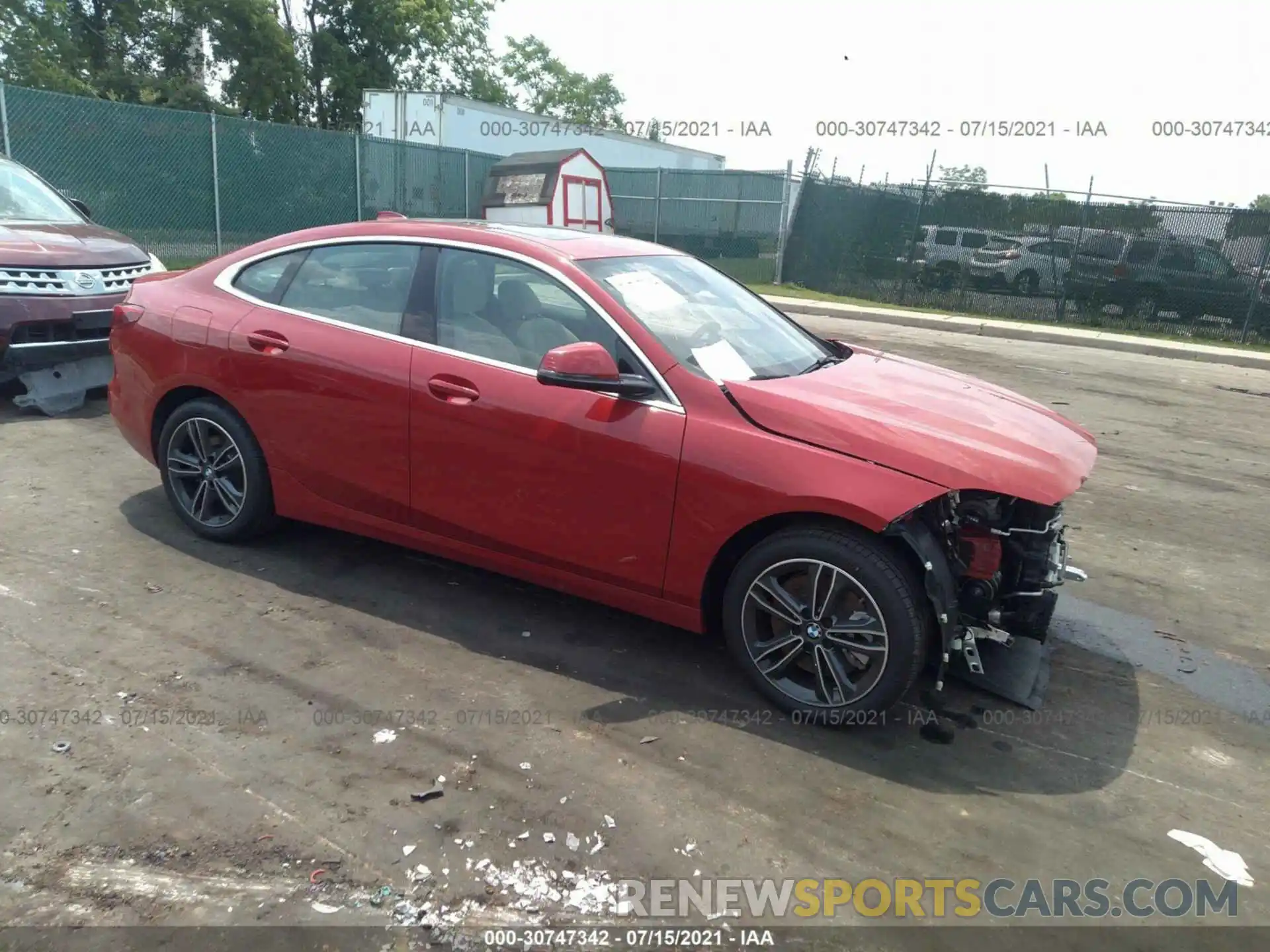 1 Photograph of a damaged car WBA73AK03M7H02920 BMW 2 SERIES 2021