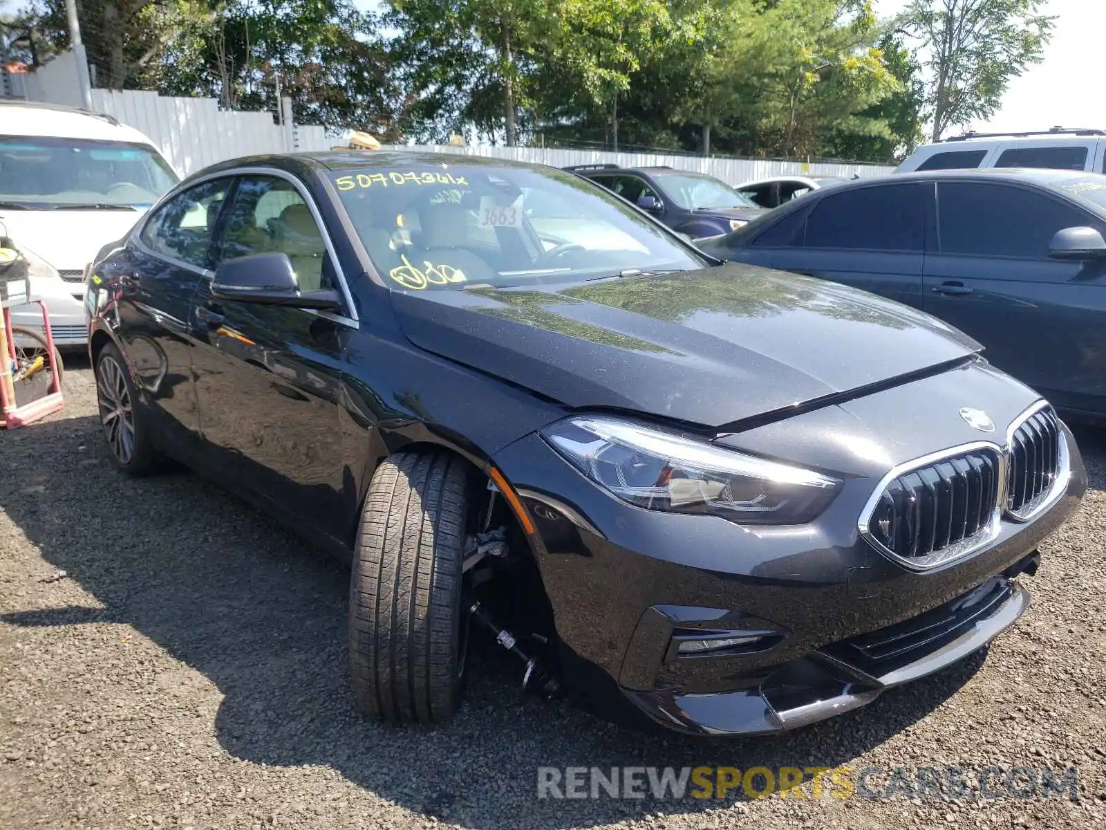 1 Photograph of a damaged car WBA73AK03M7H43404 BMW 2 SERIES 2021