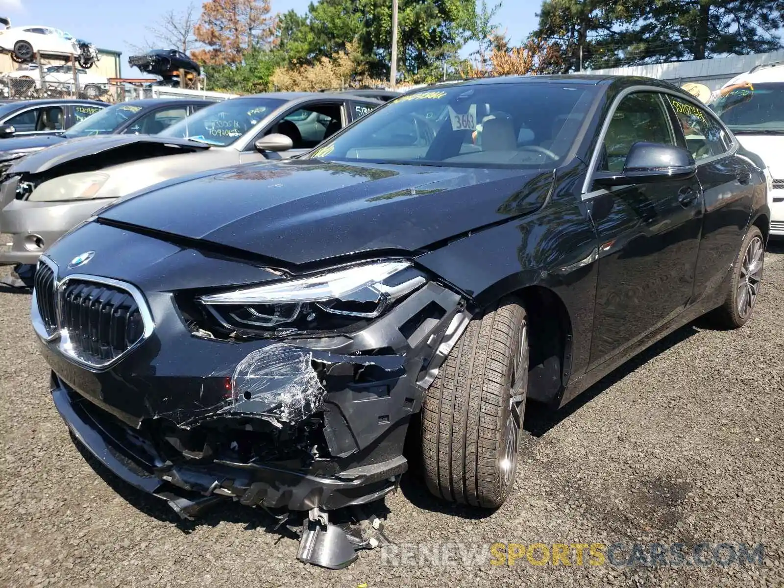 2 Photograph of a damaged car WBA73AK03M7H43404 BMW 2 SERIES 2021