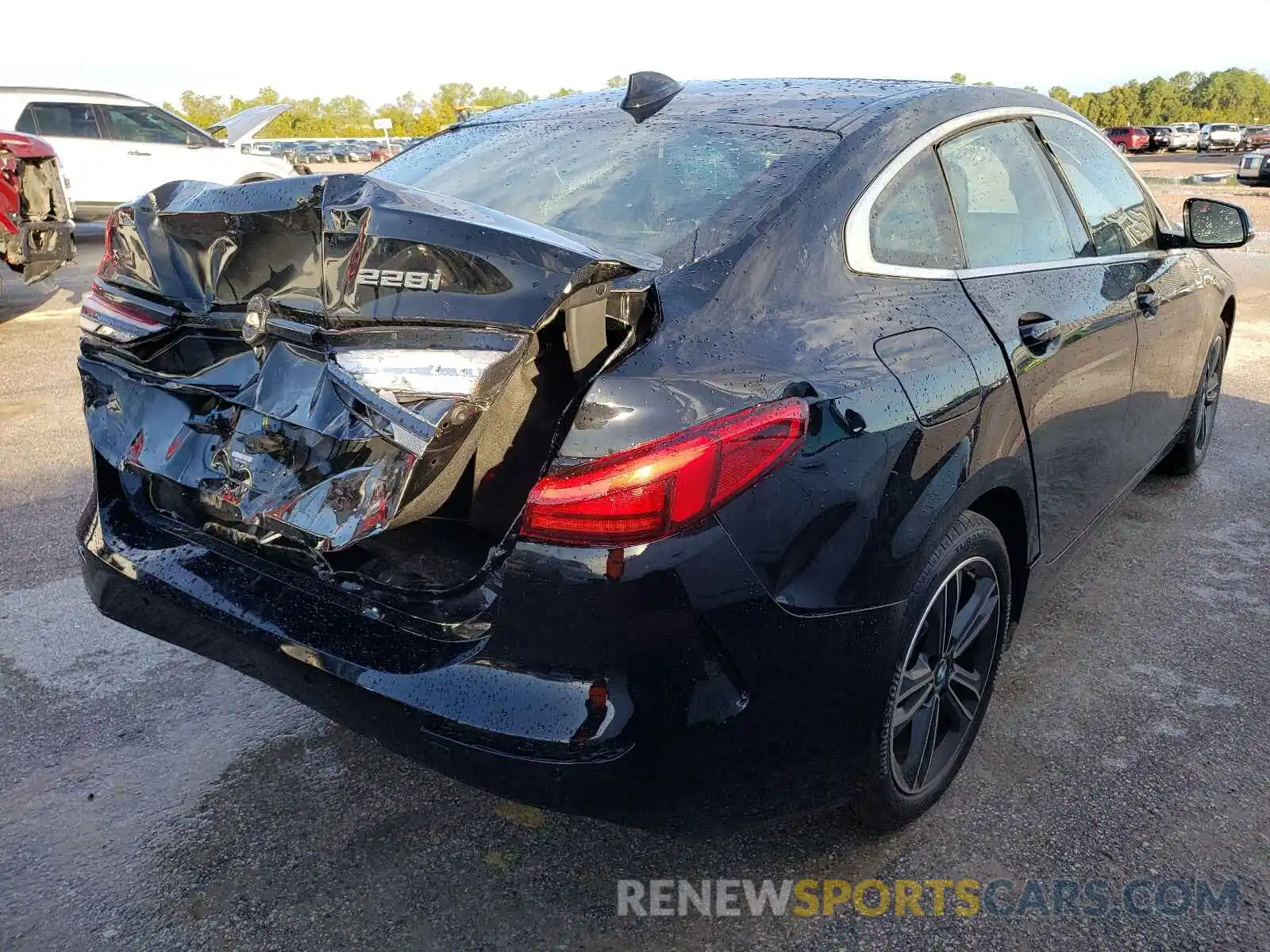 4 Photograph of a damaged car WBA73AK03M7H54256 BMW 2 SERIES 2021