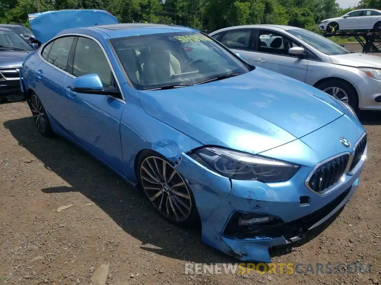 1 Photograph of a damaged car WBA73AK03M7J80450 BMW 2 SERIES 2021