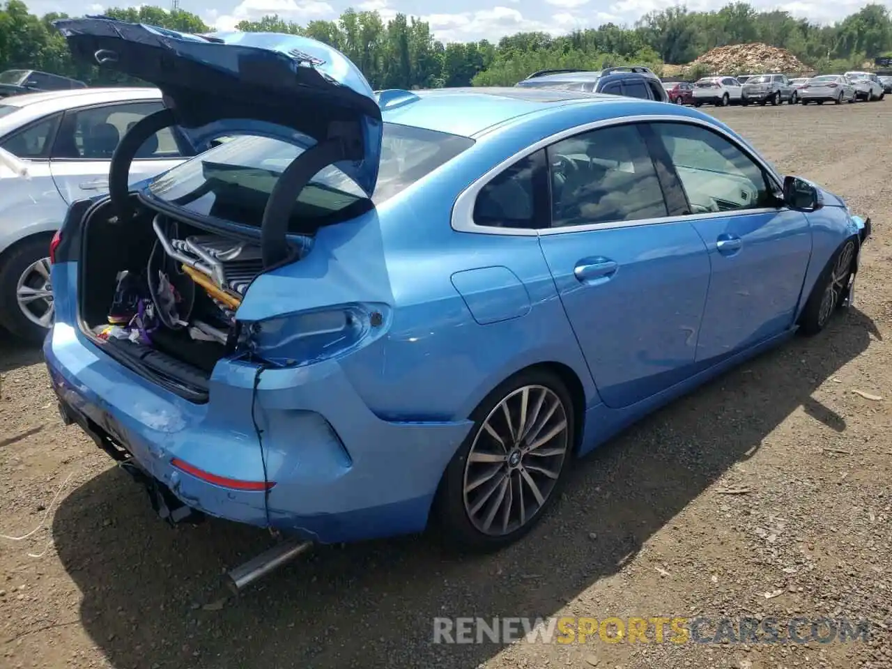 4 Photograph of a damaged car WBA73AK03M7J80450 BMW 2 SERIES 2021