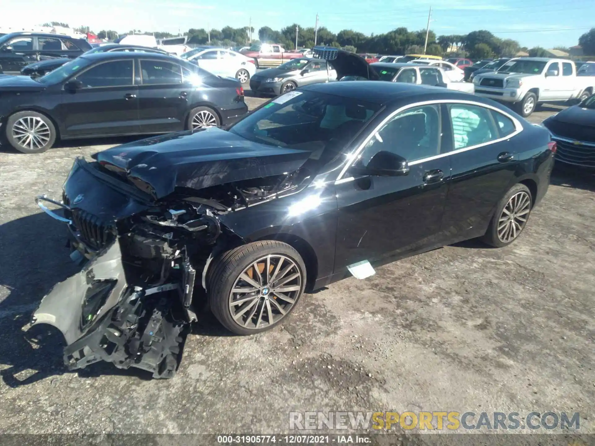 2 Photograph of a damaged car WBA73AK04M7G72164 BMW 2 SERIES 2021