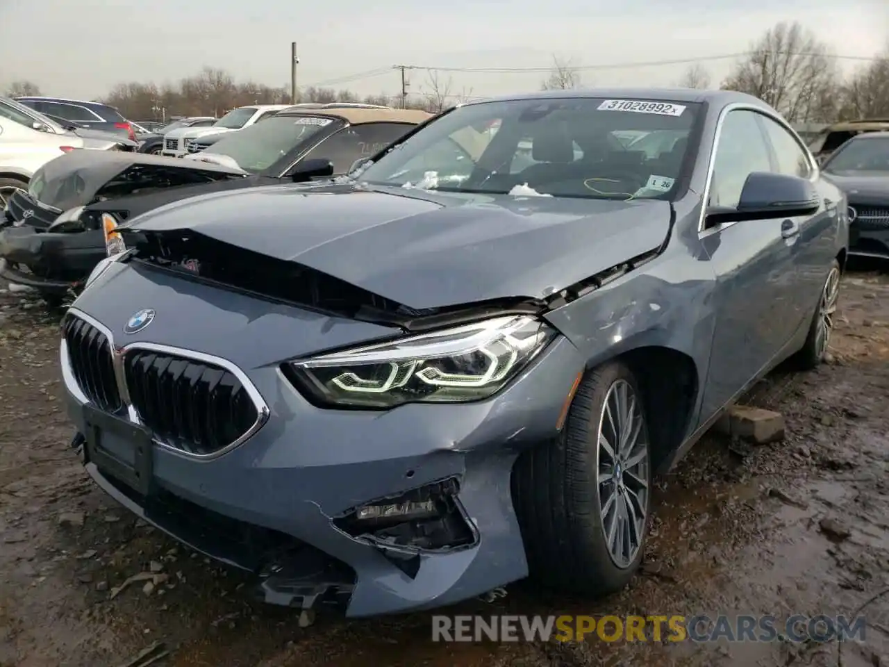 2 Photograph of a damaged car WBA73AK04M7H15210 BMW 2 SERIES 2021