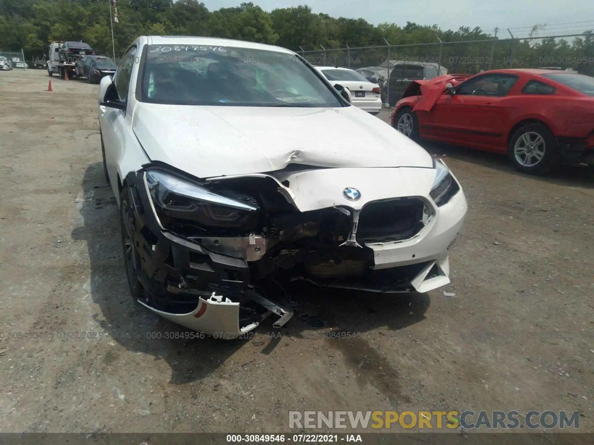 6 Photograph of a damaged car WBA73AK04M7H34680 BMW 2 SERIES 2021