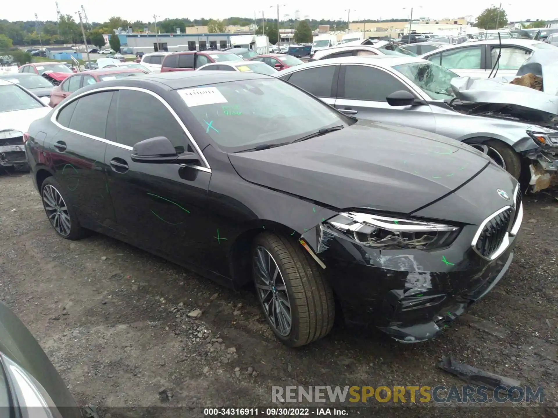 1 Photograph of a damaged car WBA73AK04M7H40964 BMW 2 SERIES 2021