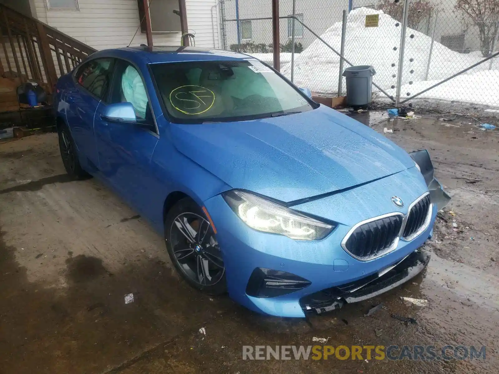 1 Photograph of a damaged car WBA73AK04M7H42083 BMW 2 SERIES 2021