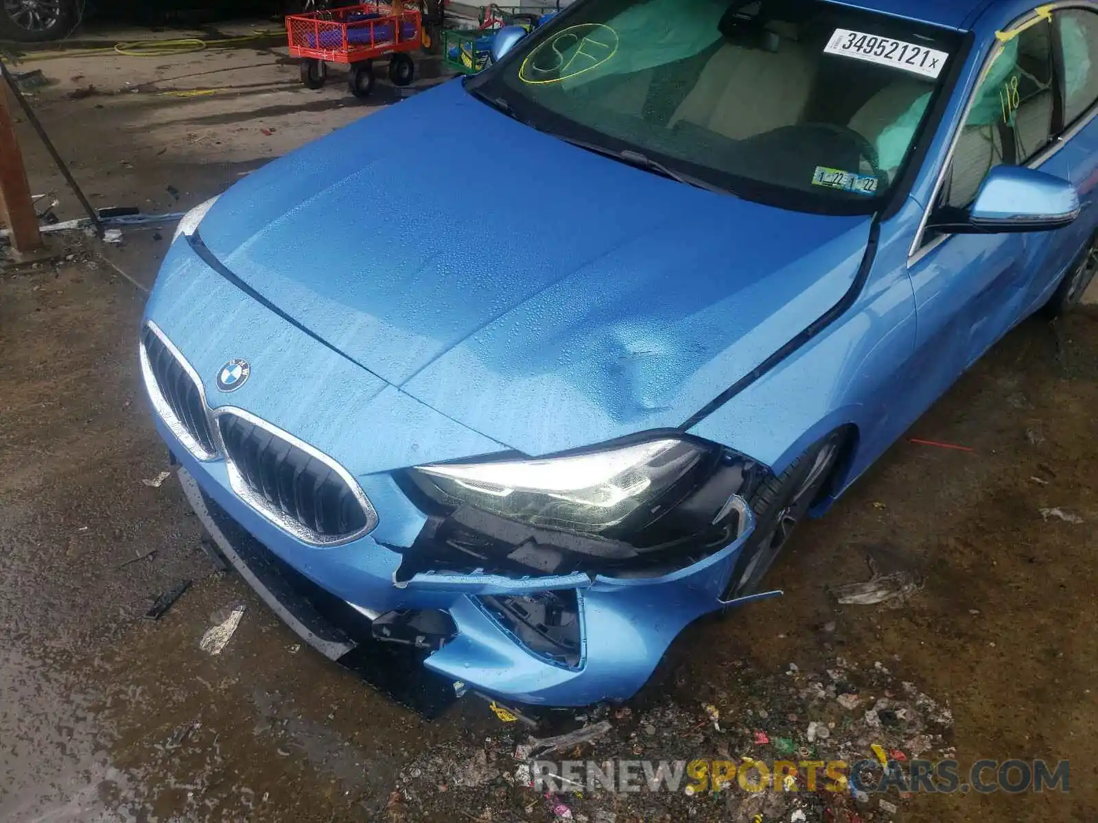 9 Photograph of a damaged car WBA73AK04M7H42083 BMW 2 SERIES 2021